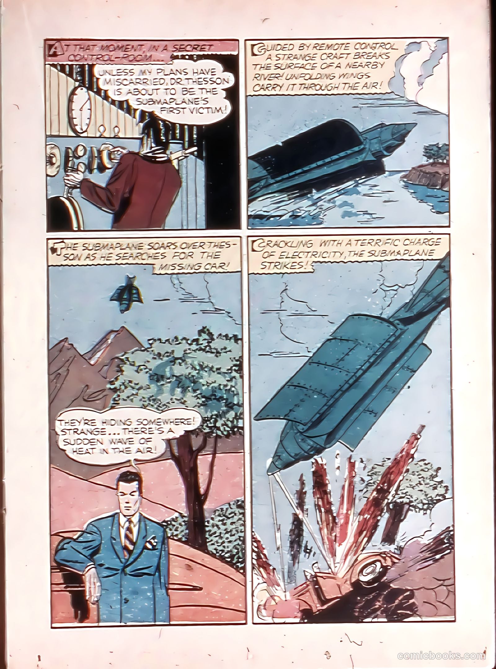 Exciting Comics #6 (1940) — page 29 of 68