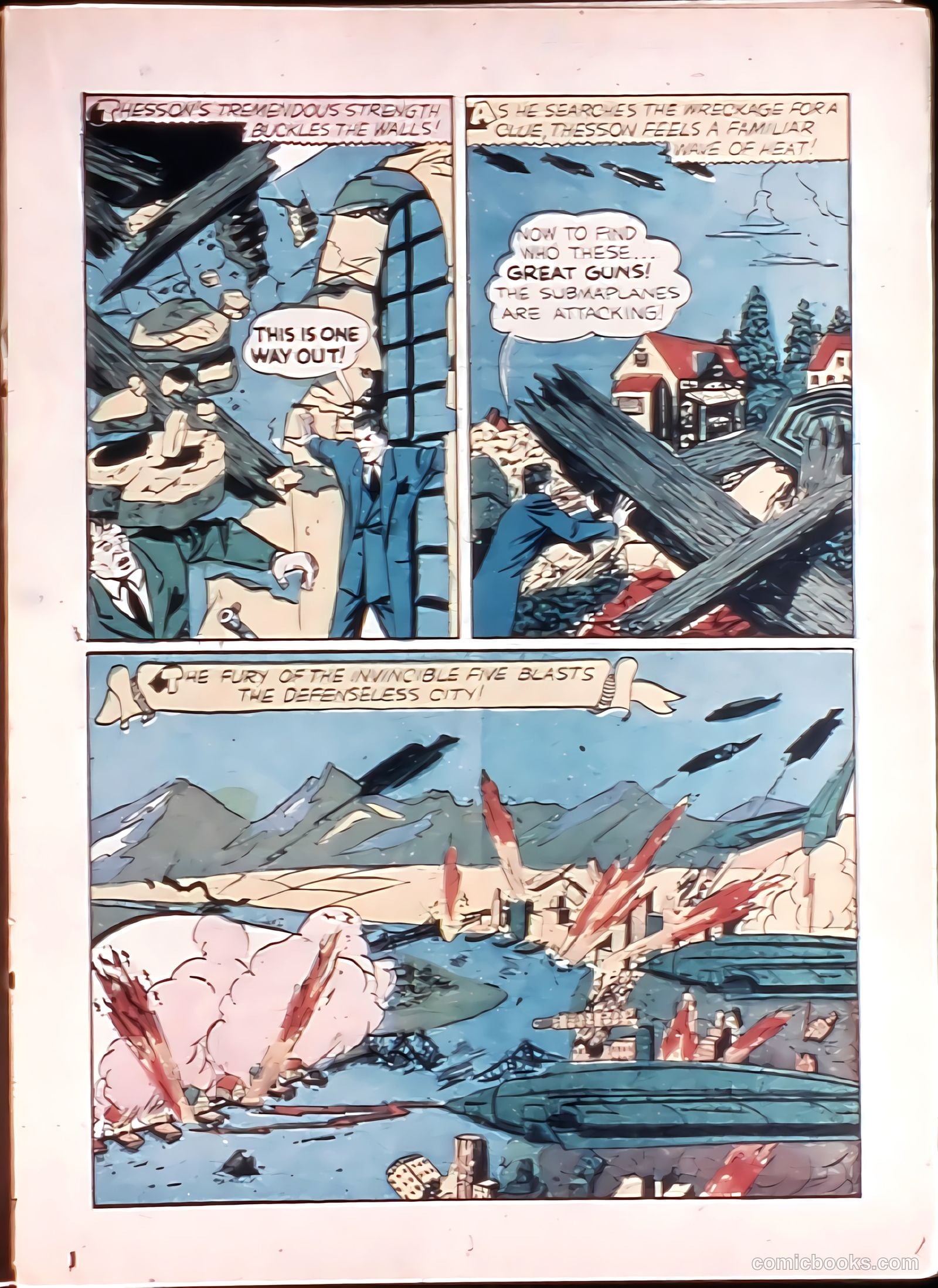 Exciting Comics #6 (1940) — page 33 of 68