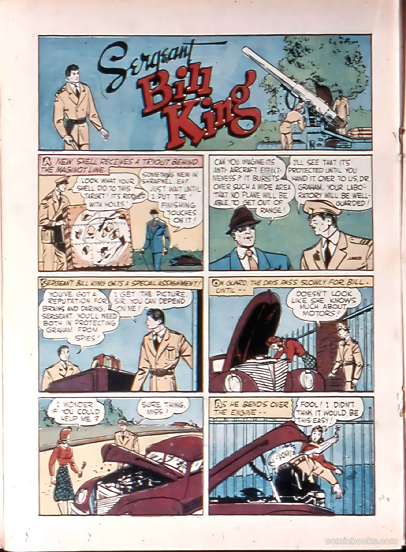 Exciting Comics #6 (1940) — page 36 of 68