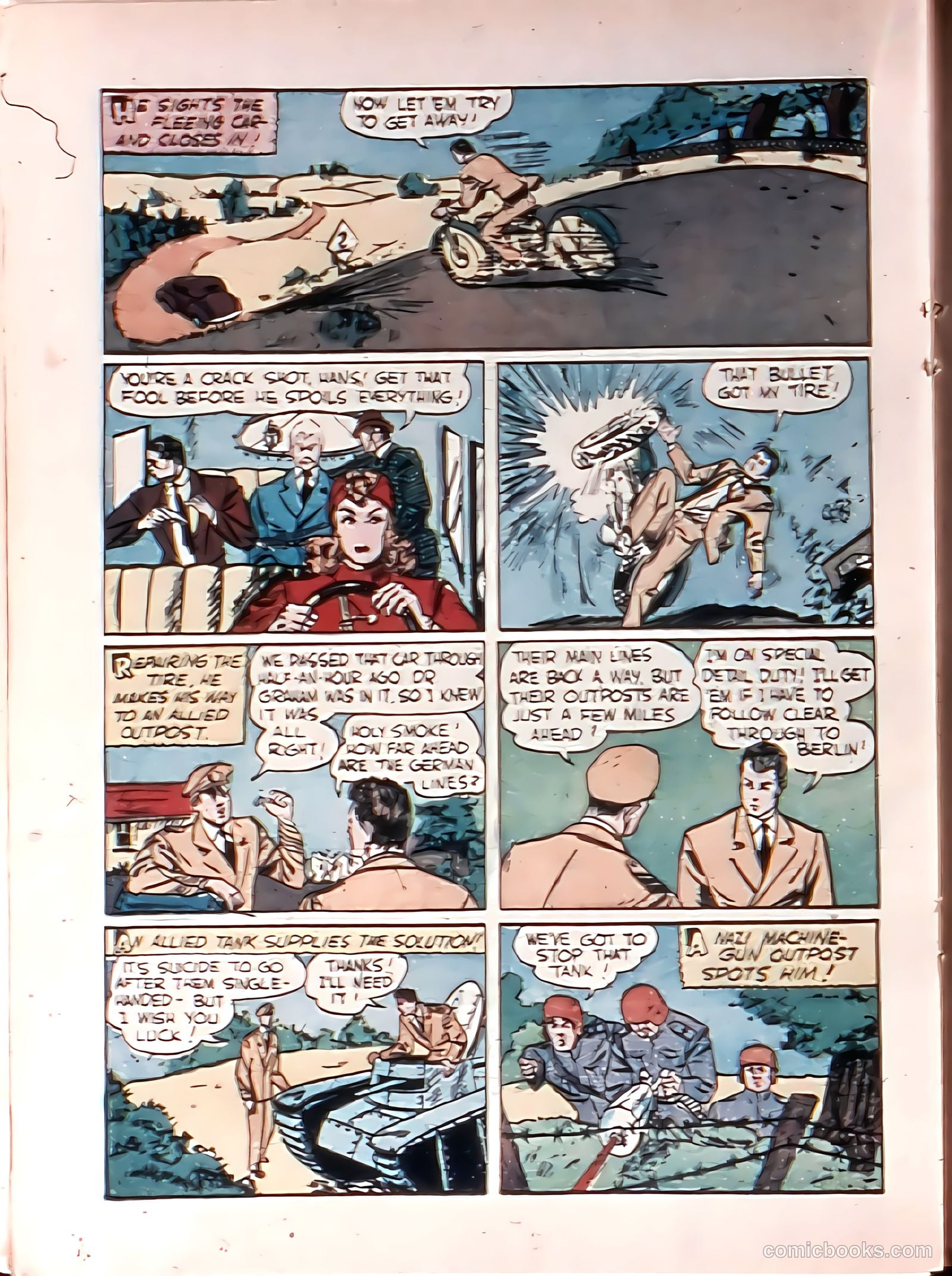 Exciting Comics #6 (1940) — page 38 of 68