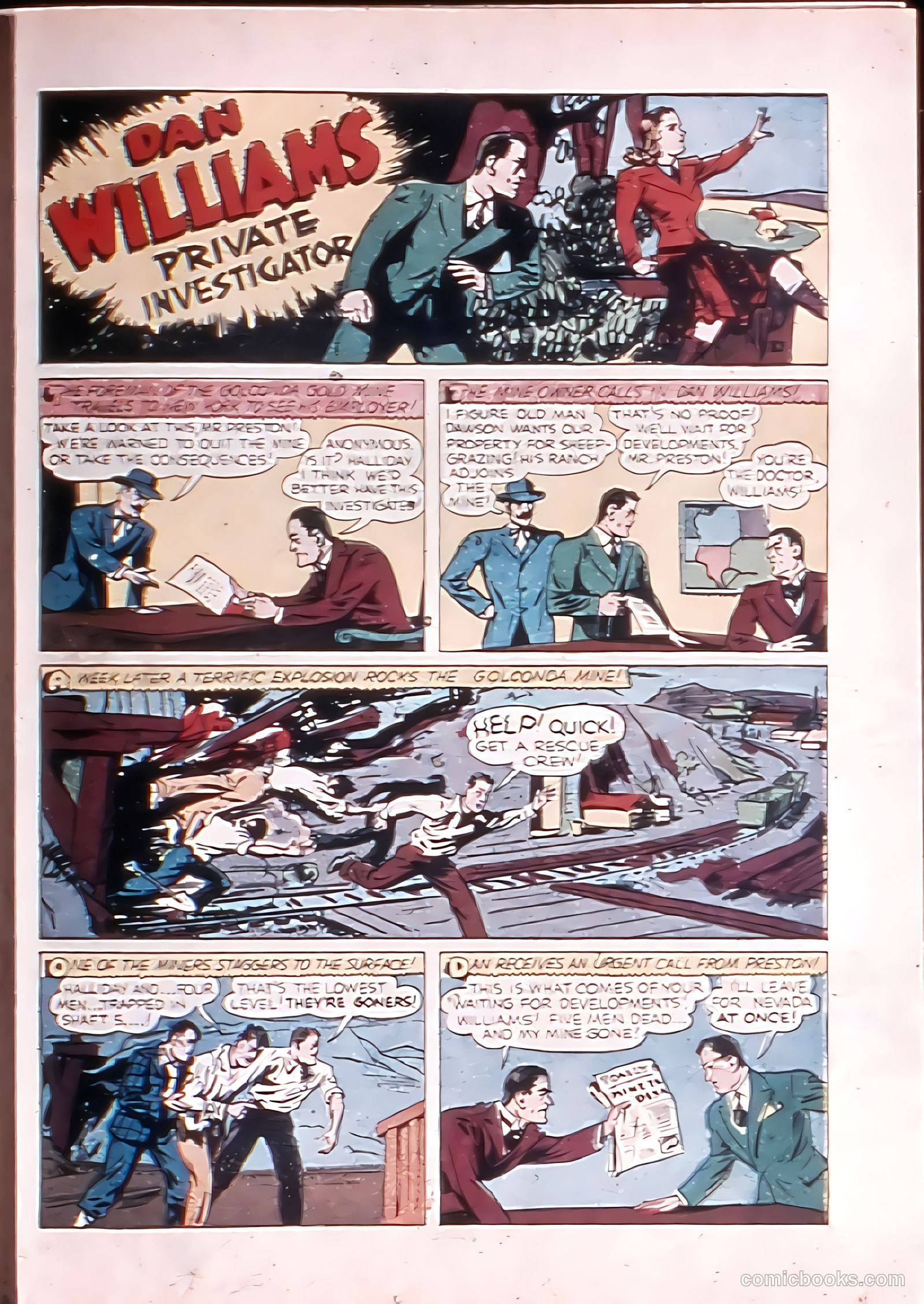 Exciting Comics #6 (1940) — page 43 of 68