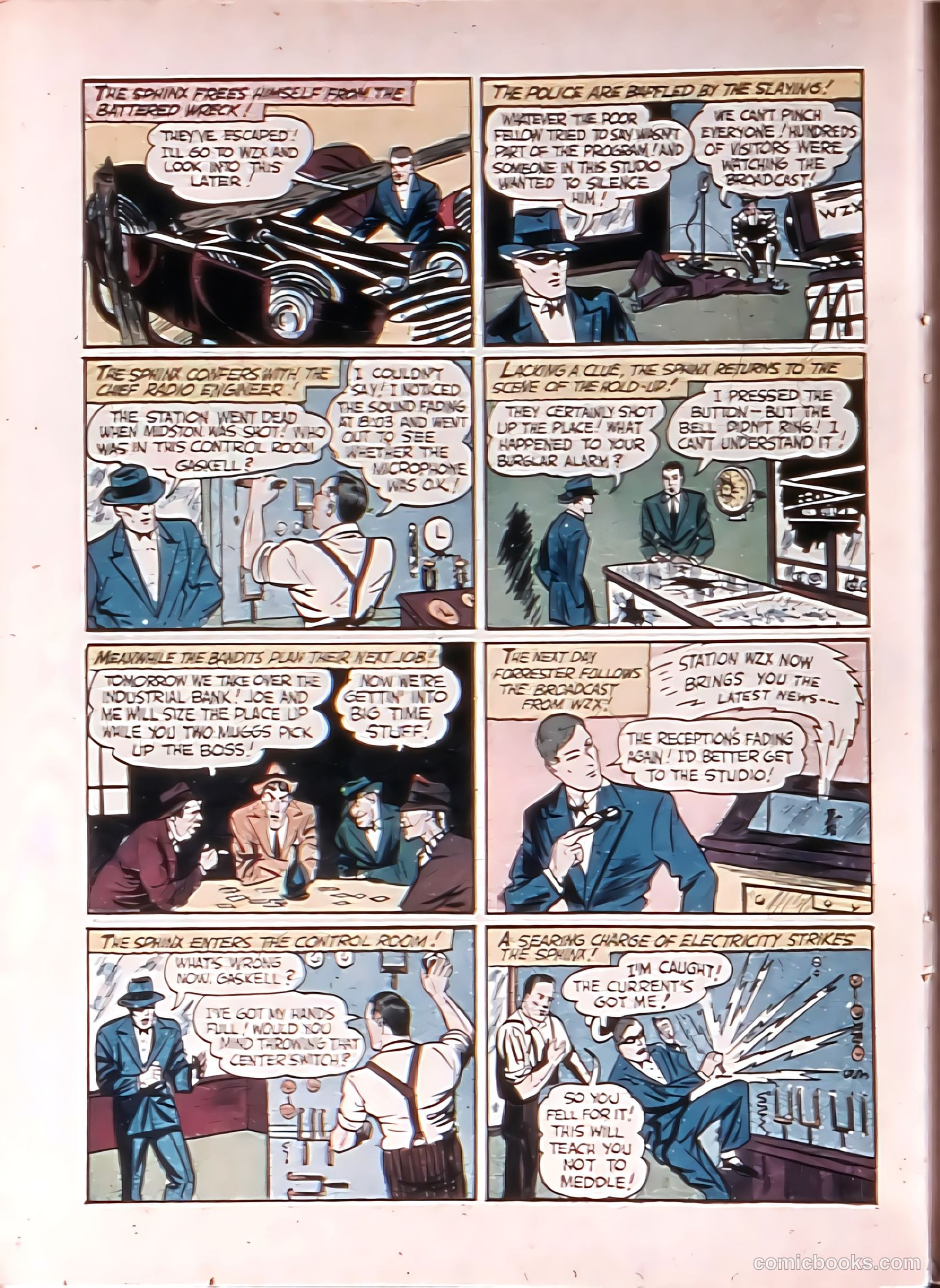 Exciting Comics #6 (1940) — page 50 of 68