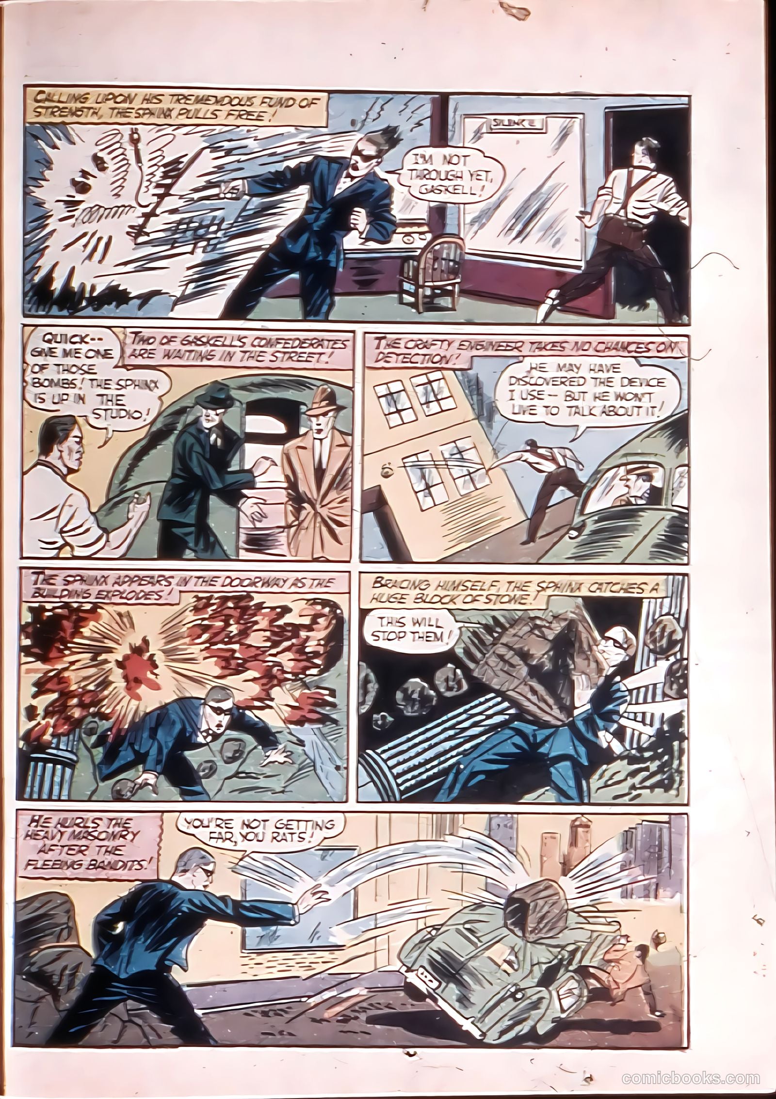 Exciting Comics #6 (1940) — page 51 of 68
