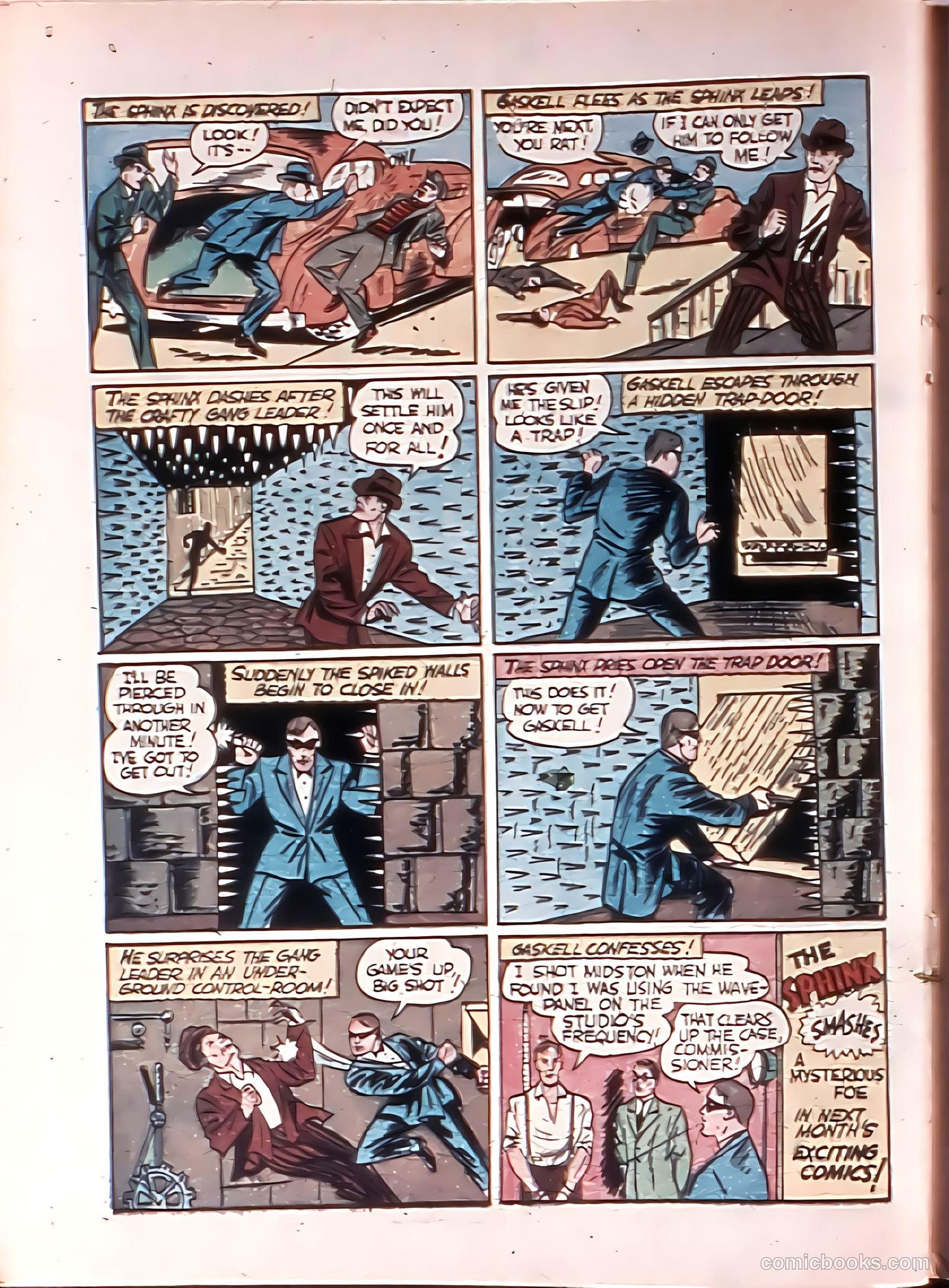 Exciting Comics #6 (1940) — page 54 of 68