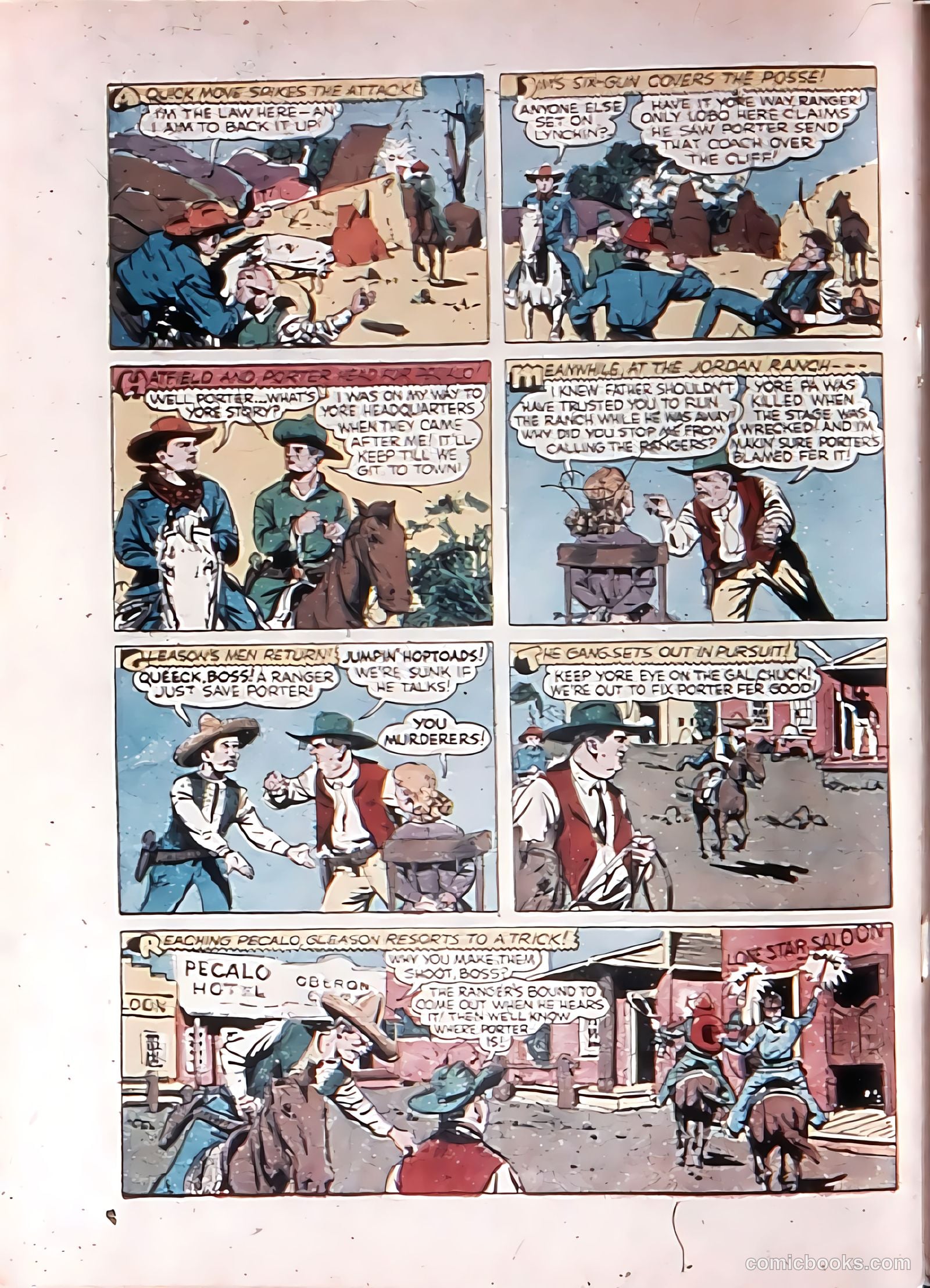 Exciting Comics #6 (1940) — page 60 of 68