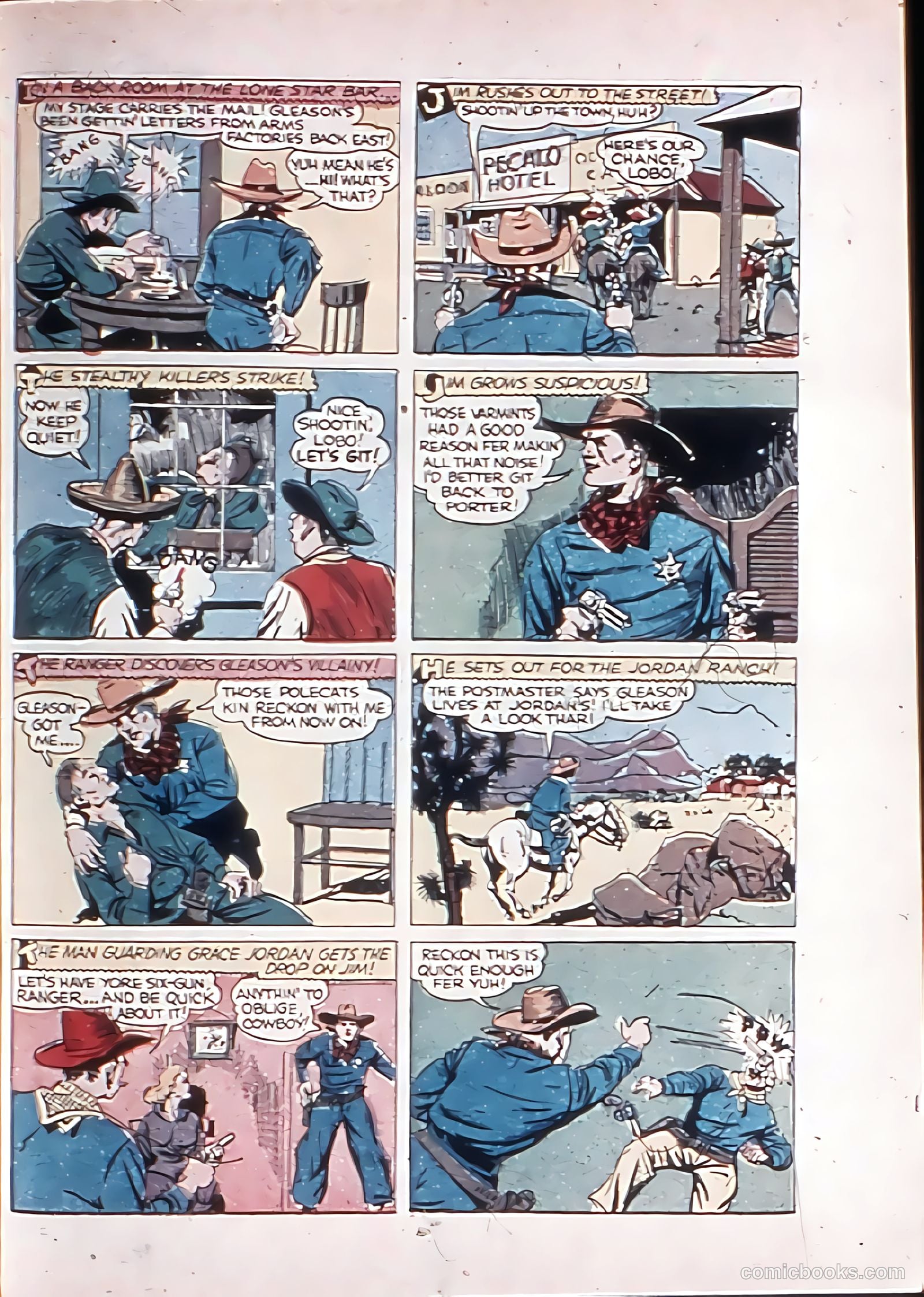 Exciting Comics #6 (1940) — page 61 of 68