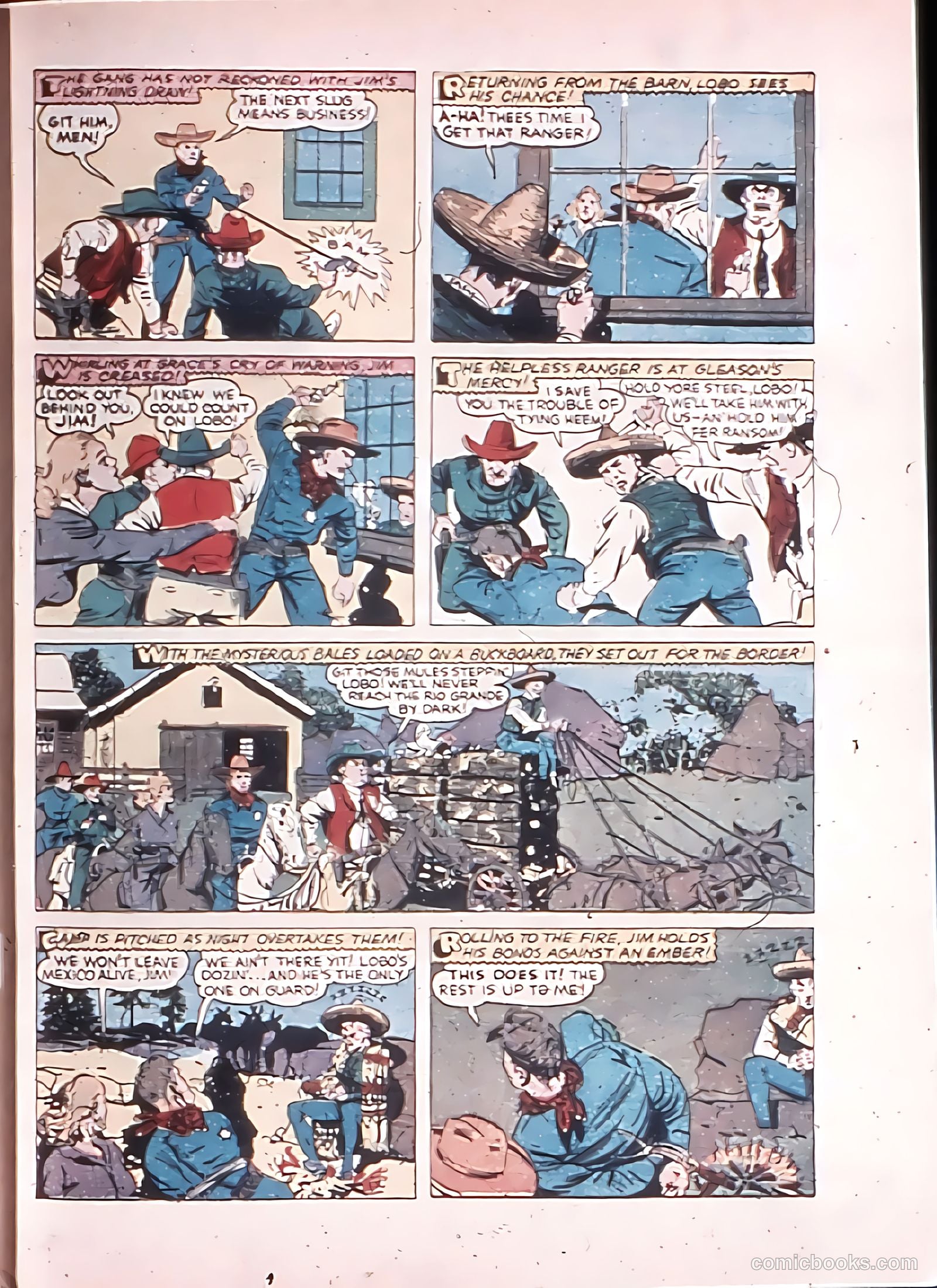 Exciting Comics #6 (1940) — page 63 of 68