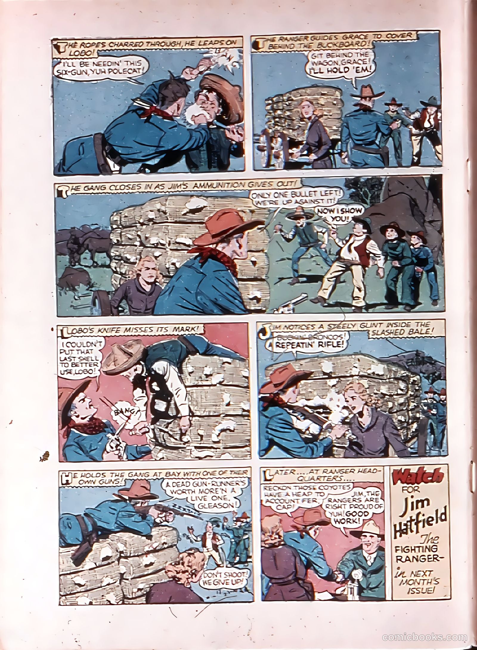 Exciting Comics #6 (1940) — page 64 of 68