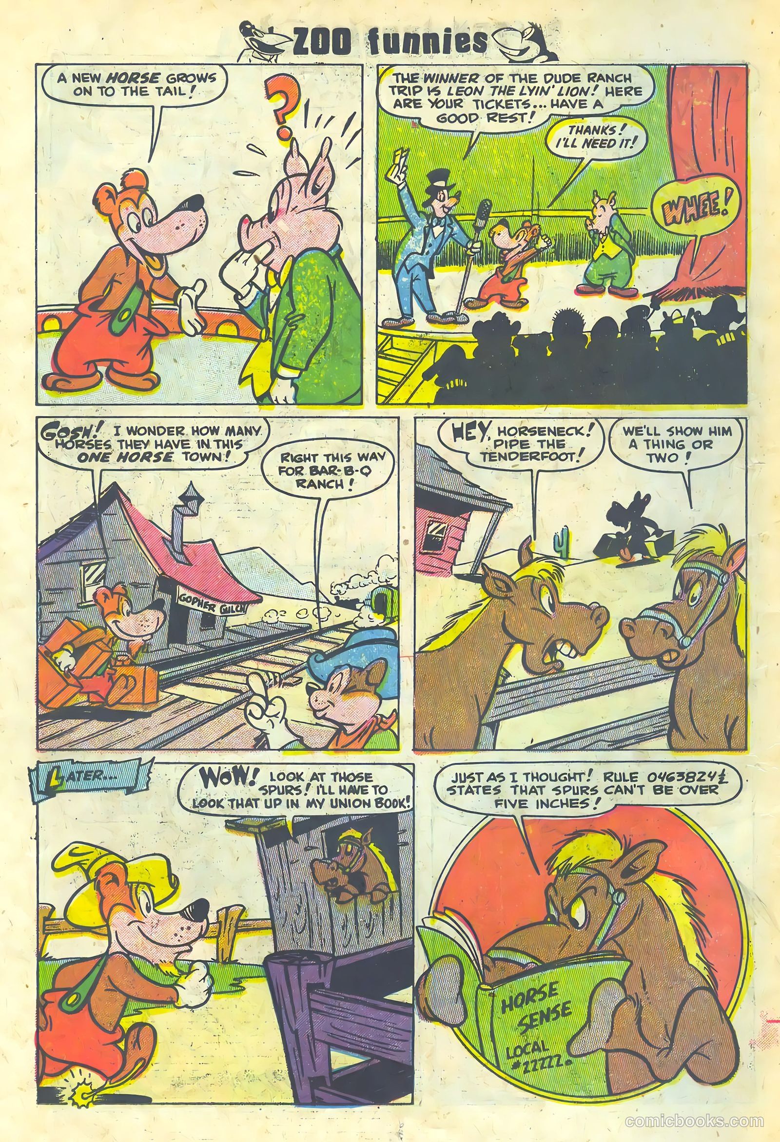 Zoo Funnies v2 #3 — page 14 of 36