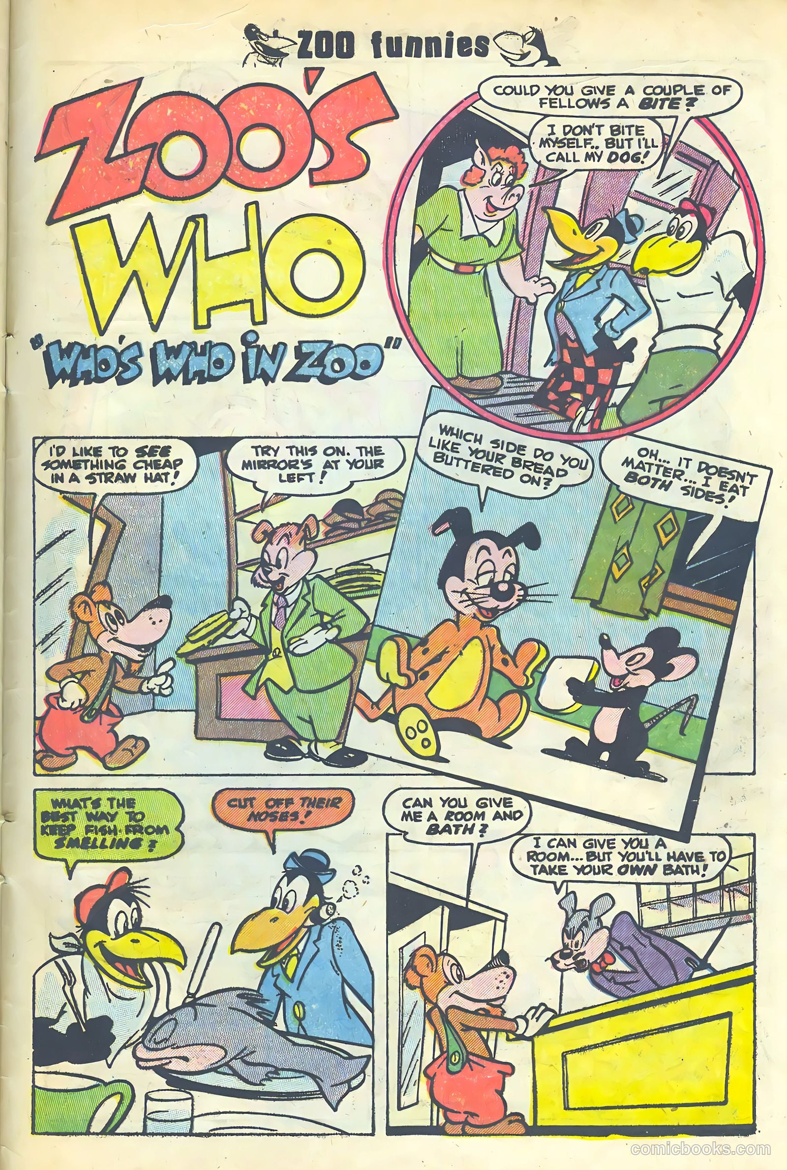 Zoo Funnies v2 #3 — page 33 of 36