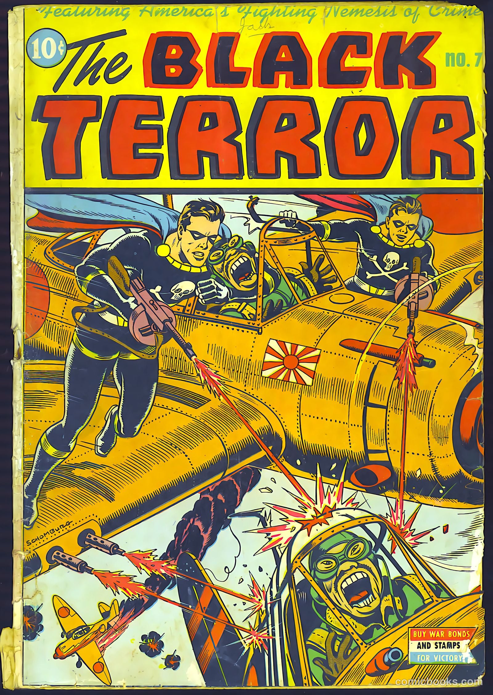 The Black Terror #7 cover