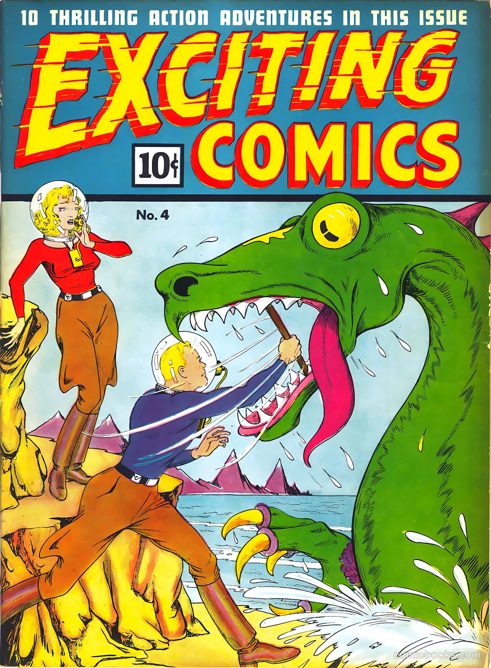 Exciting Comics #4 (1940) — page 2 of 69