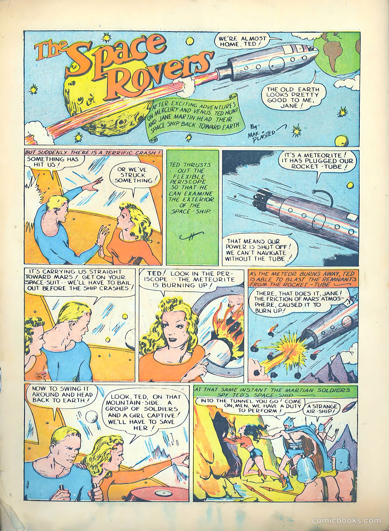 Exciting Comics #4 (1940) — page 4 of 69