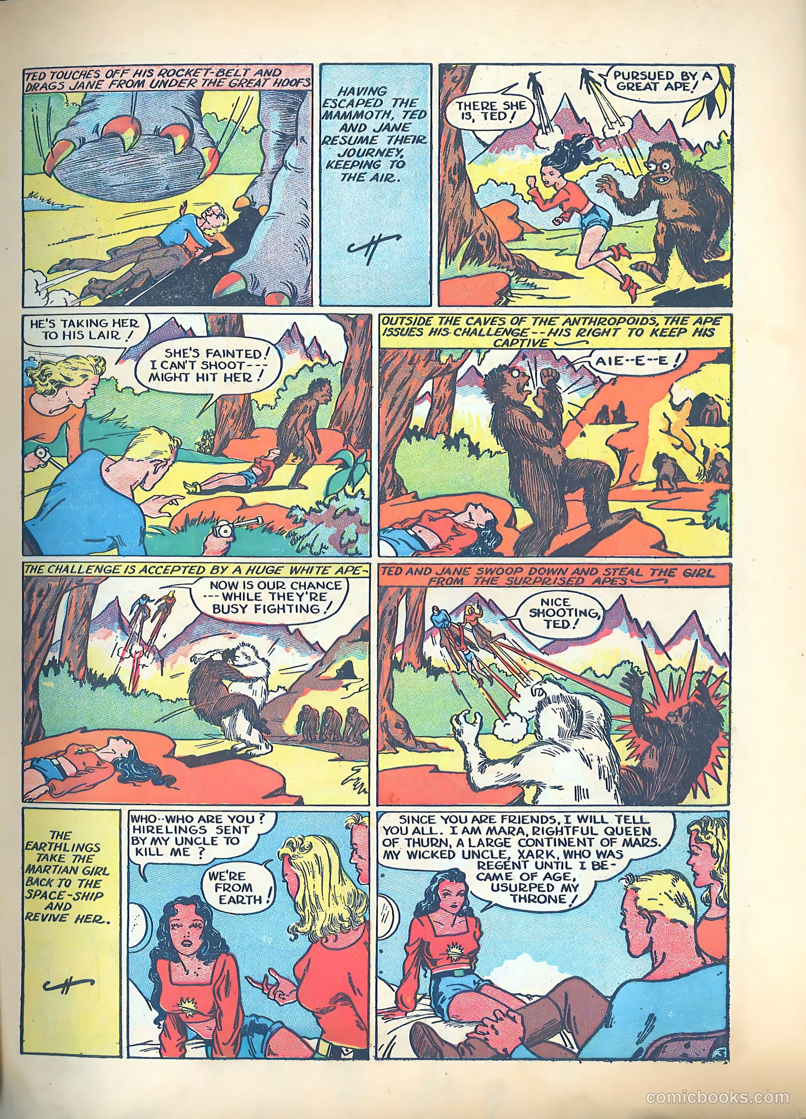Exciting Comics #4 (1940) — page 6 of 69