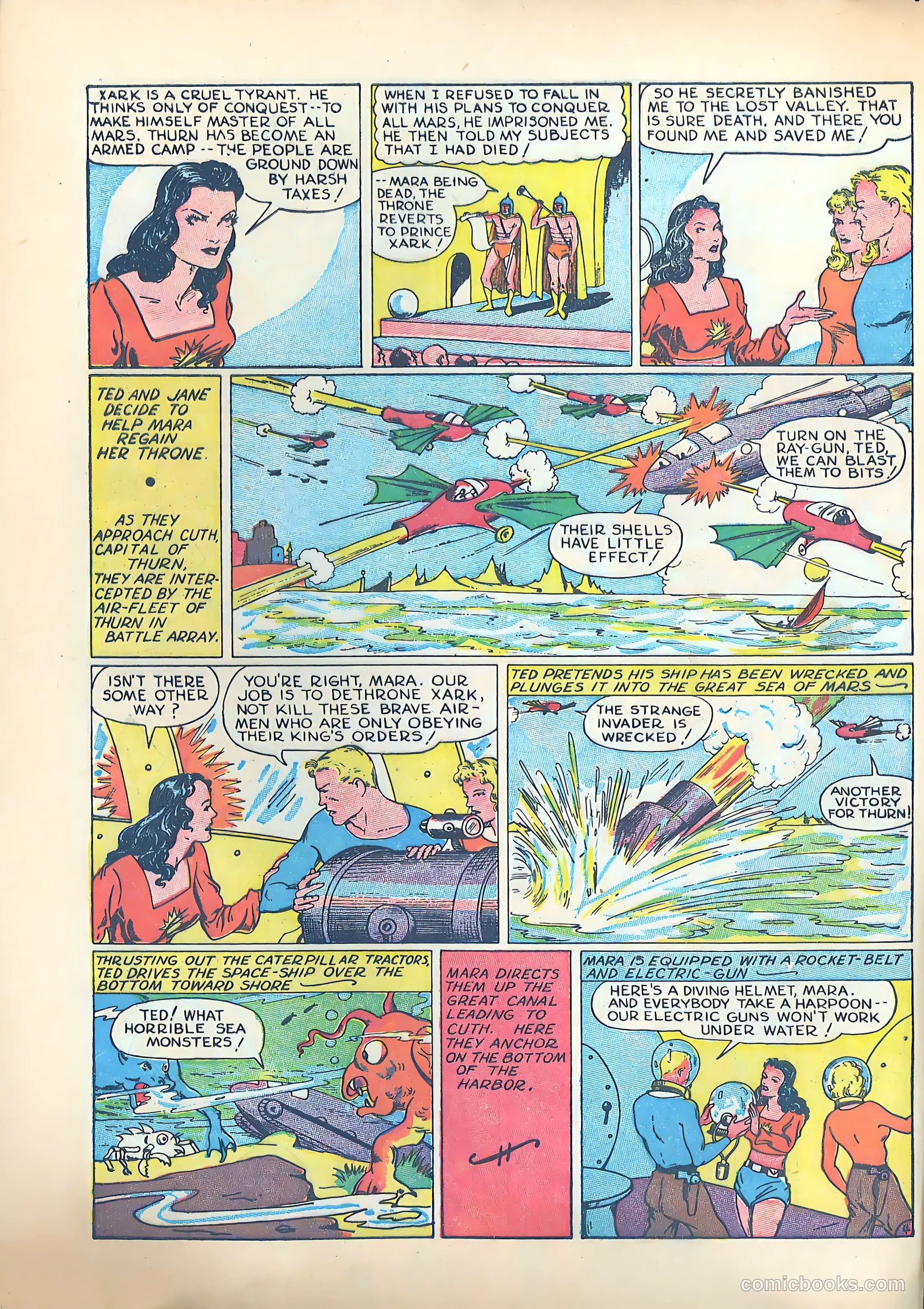 Exciting Comics #4 (1940) — page 7 of 69