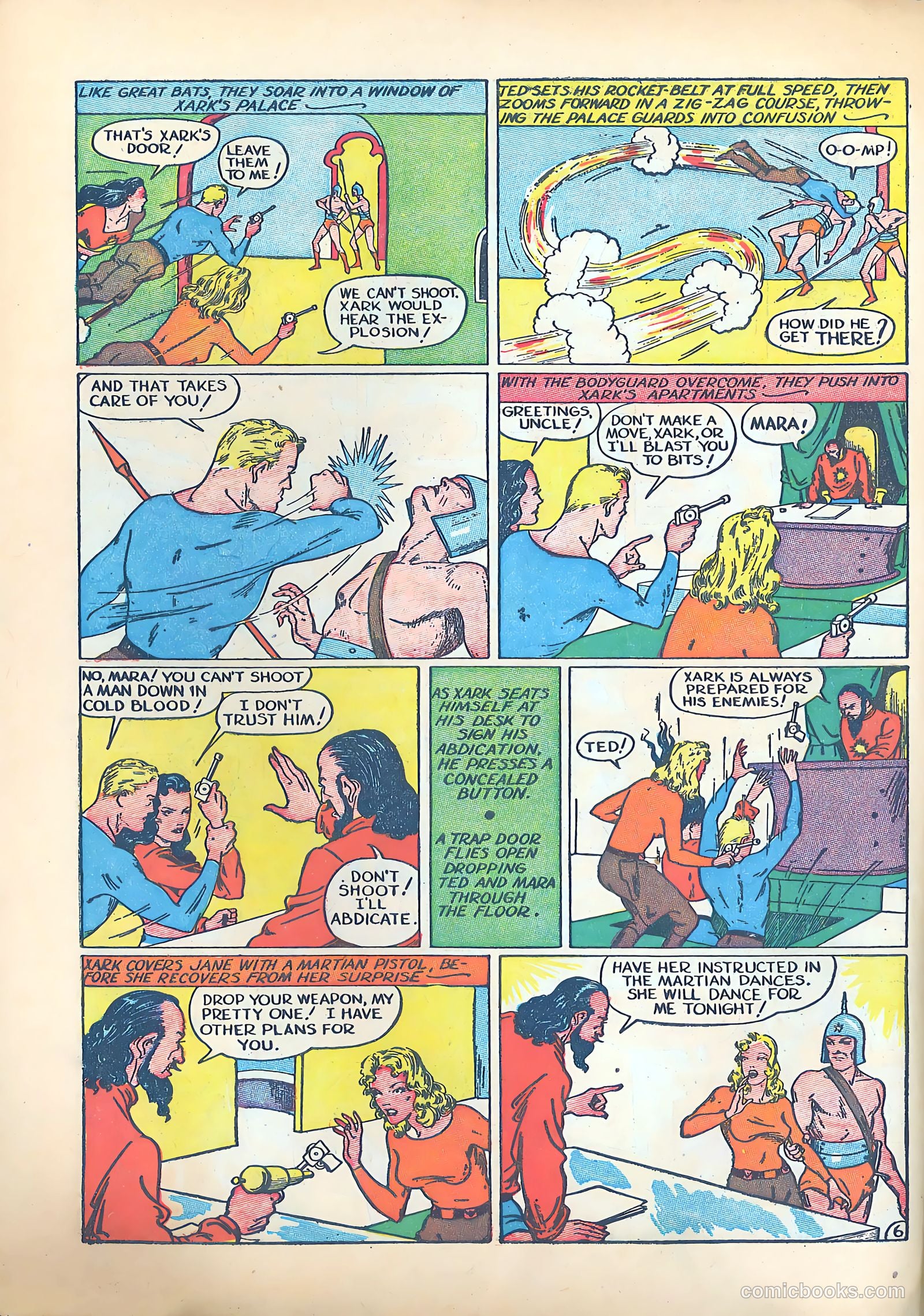 Exciting Comics #4 (1940) — page 9 of 69