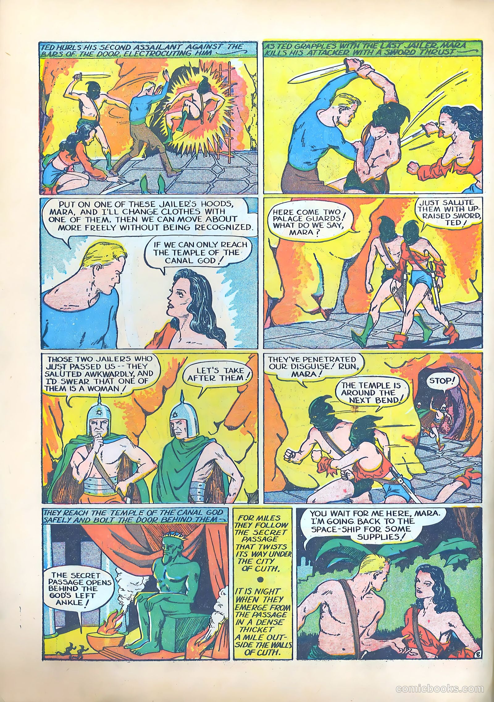 Exciting Comics #4 (1940) — page 11 of 69