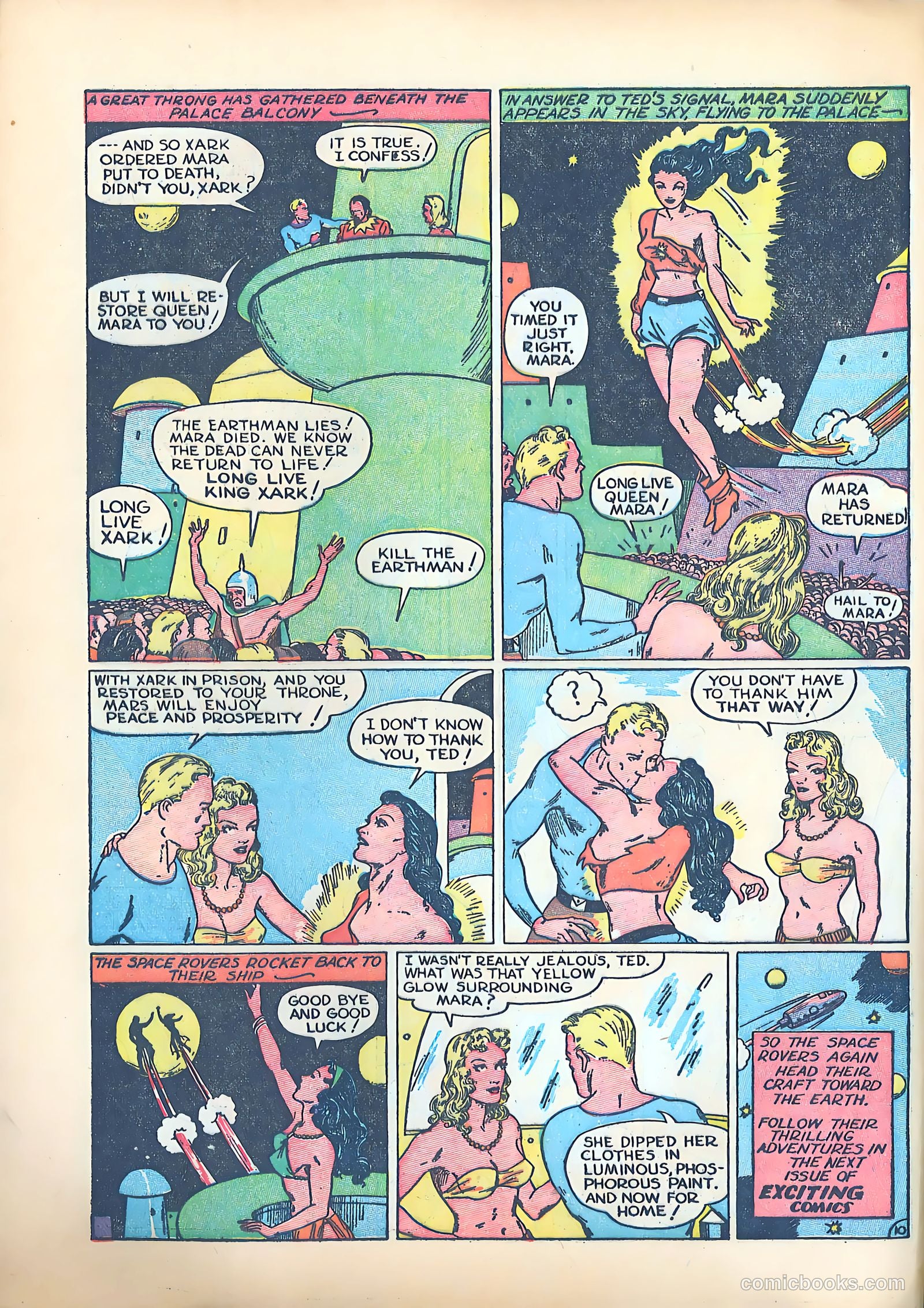 Exciting Comics #4 (1940) — page 13 of 69