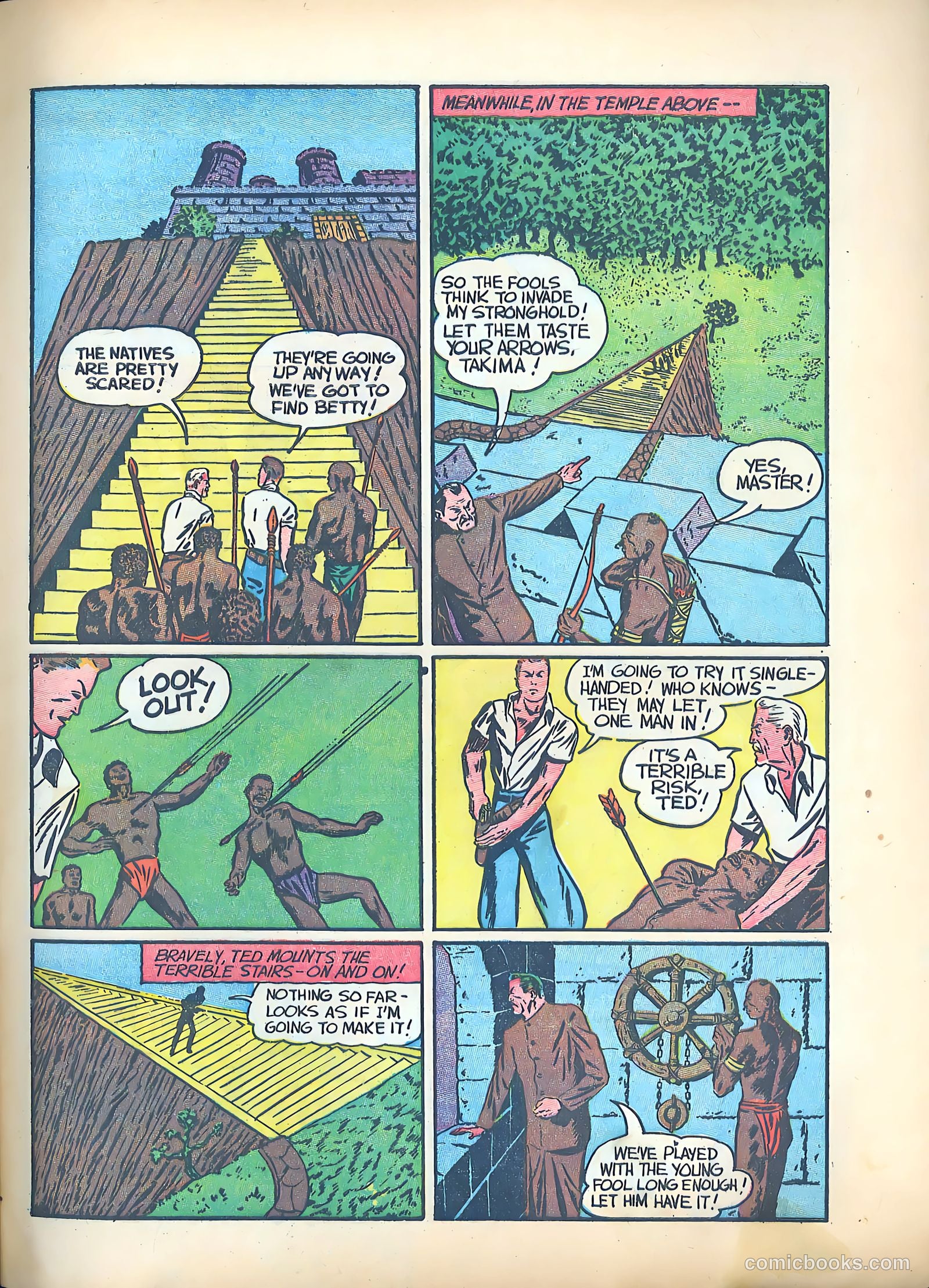 Exciting Comics #4 (1940) — page 16 of 69