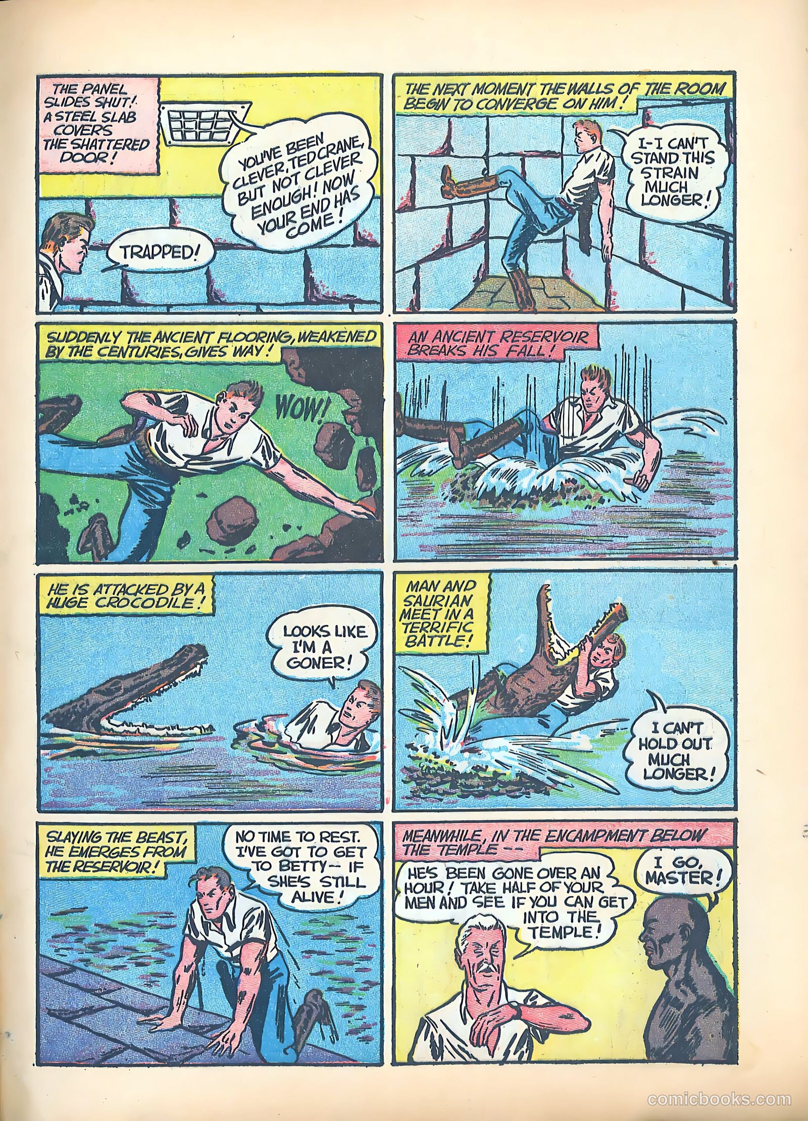Exciting Comics #4 (1940) — page 18 of 69