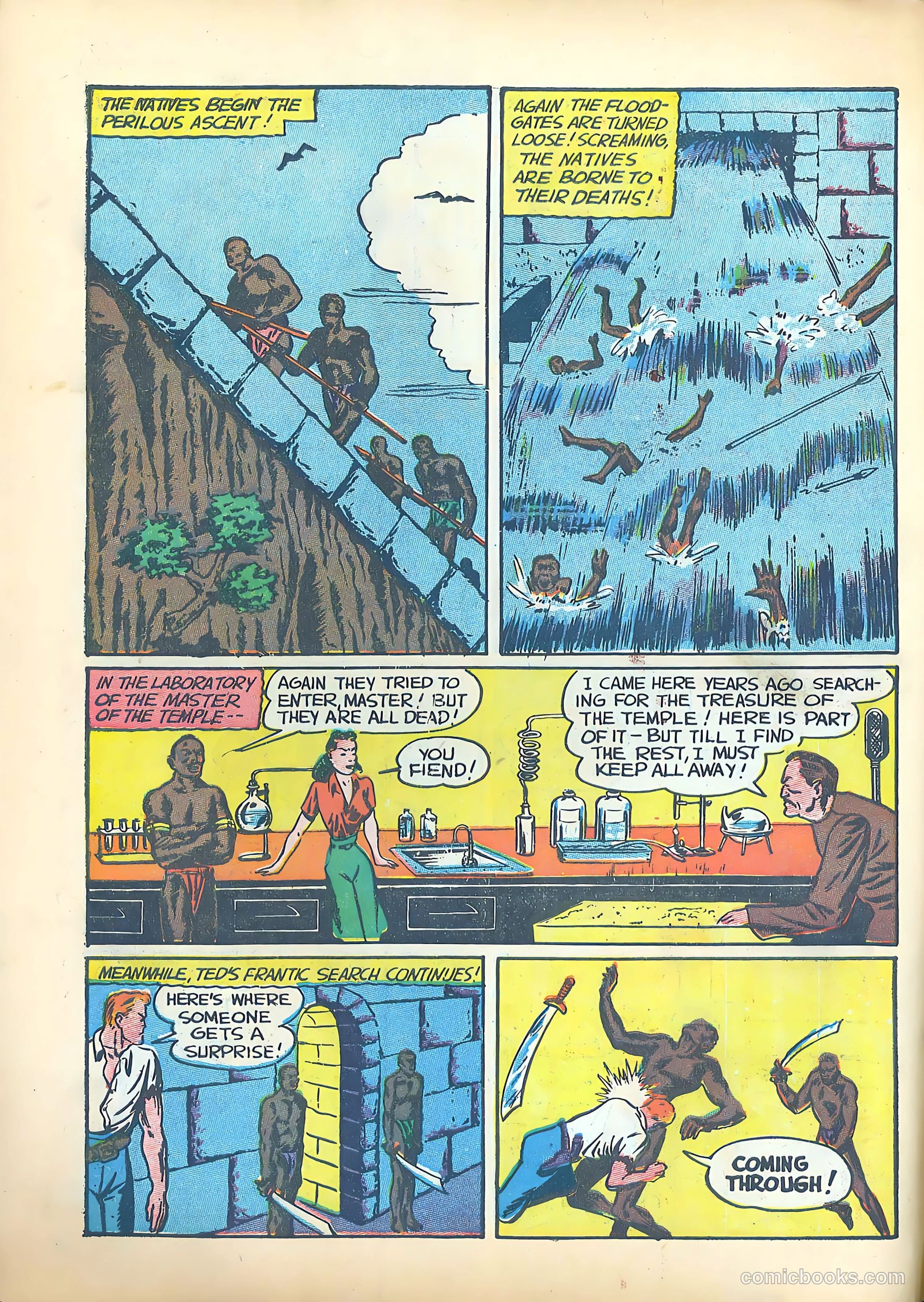 Exciting Comics #4 (1940) — page 19 of 69