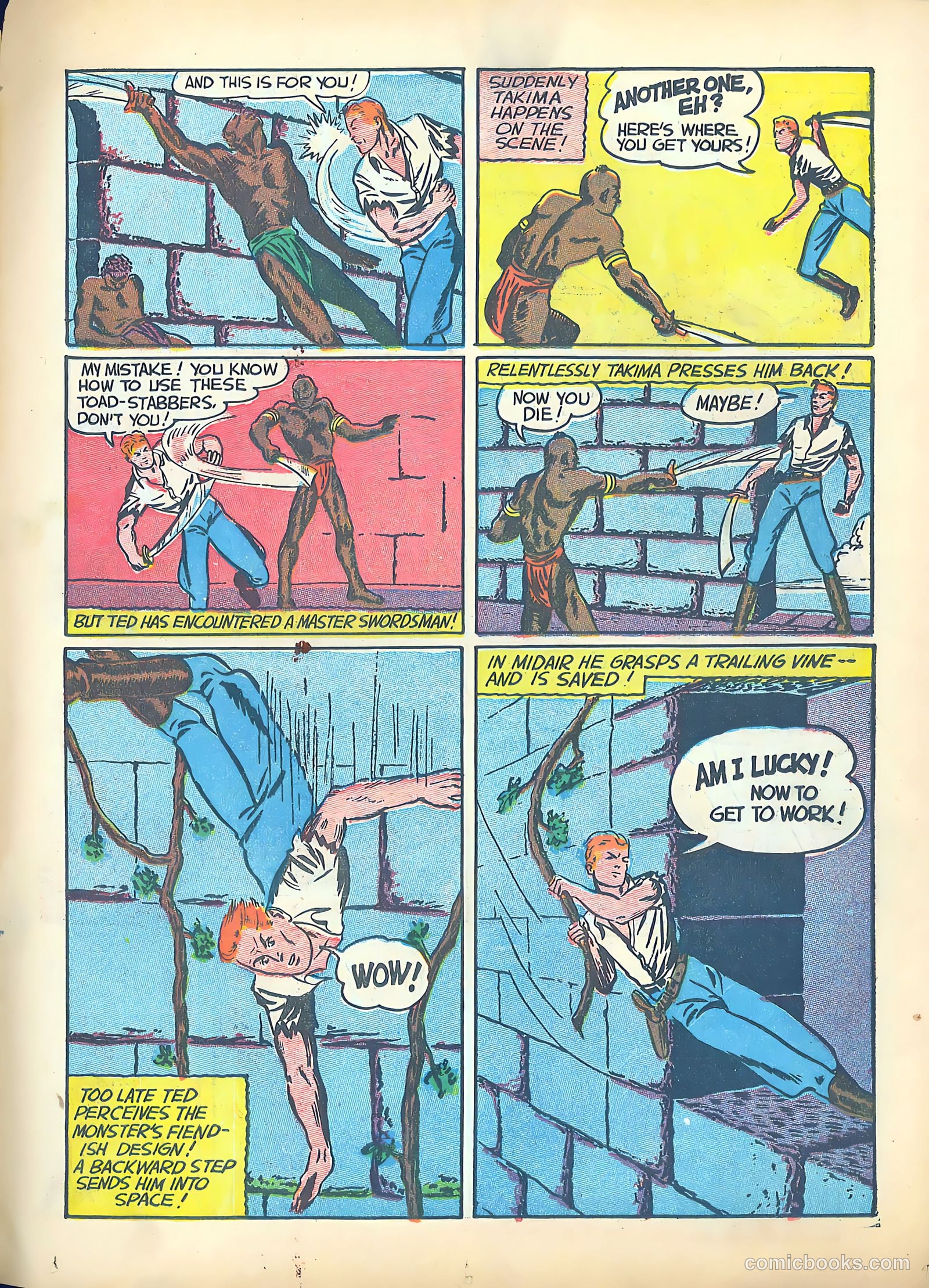Exciting Comics #4 (1940) — page 20 of 69