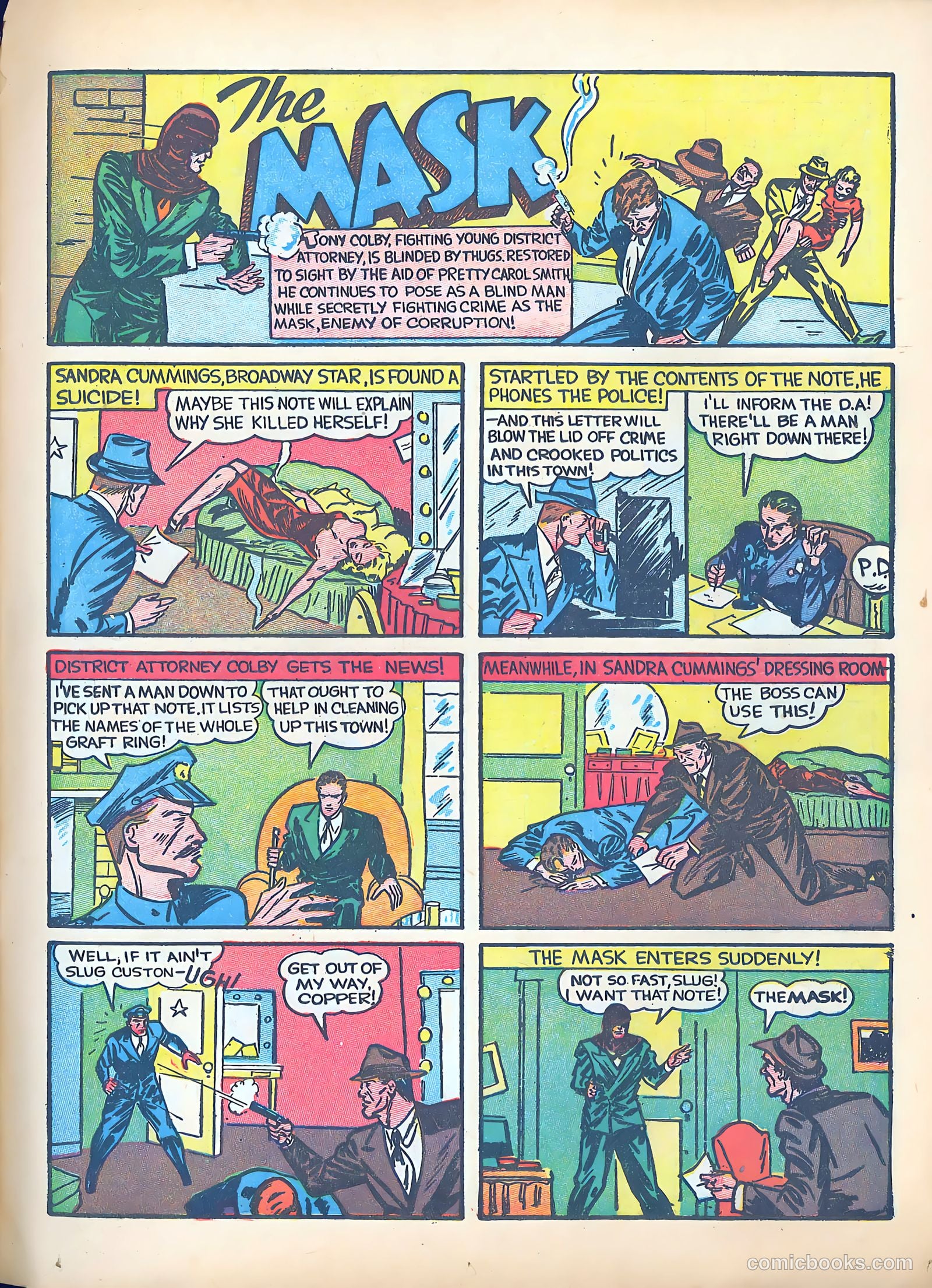 Exciting Comics #4 (1940) — page 22 of 69