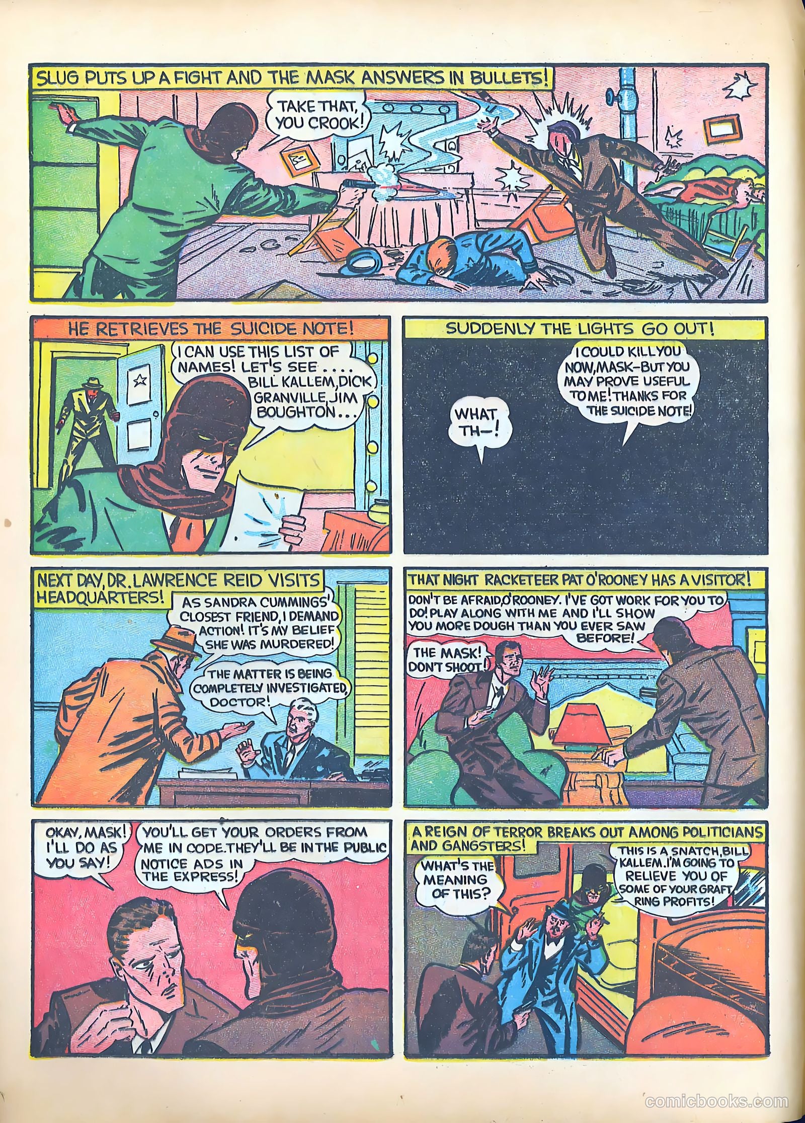 Exciting Comics #4 (1940) — page 23 of 69