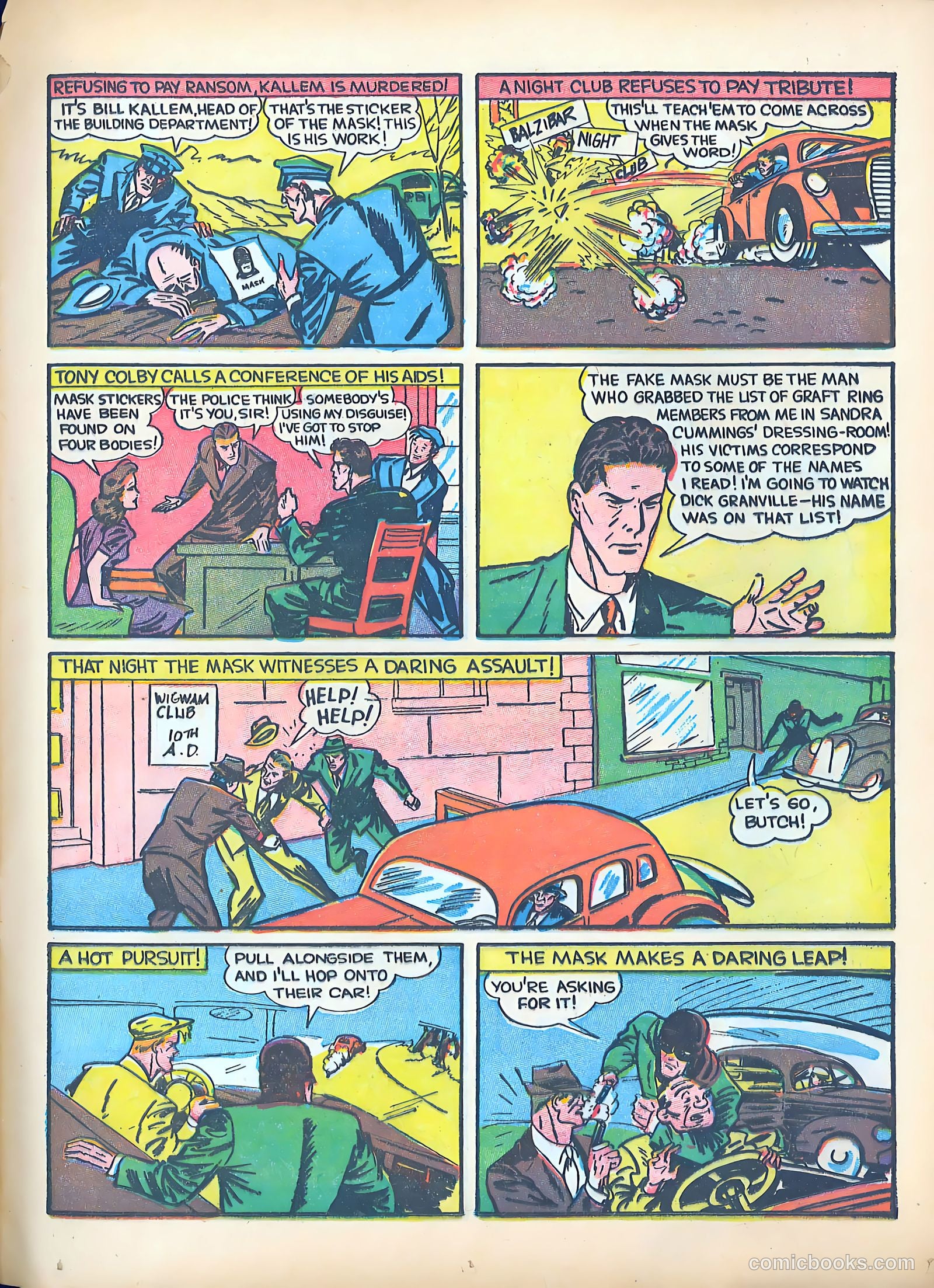 Exciting Comics #4 (1940) — page 24 of 69