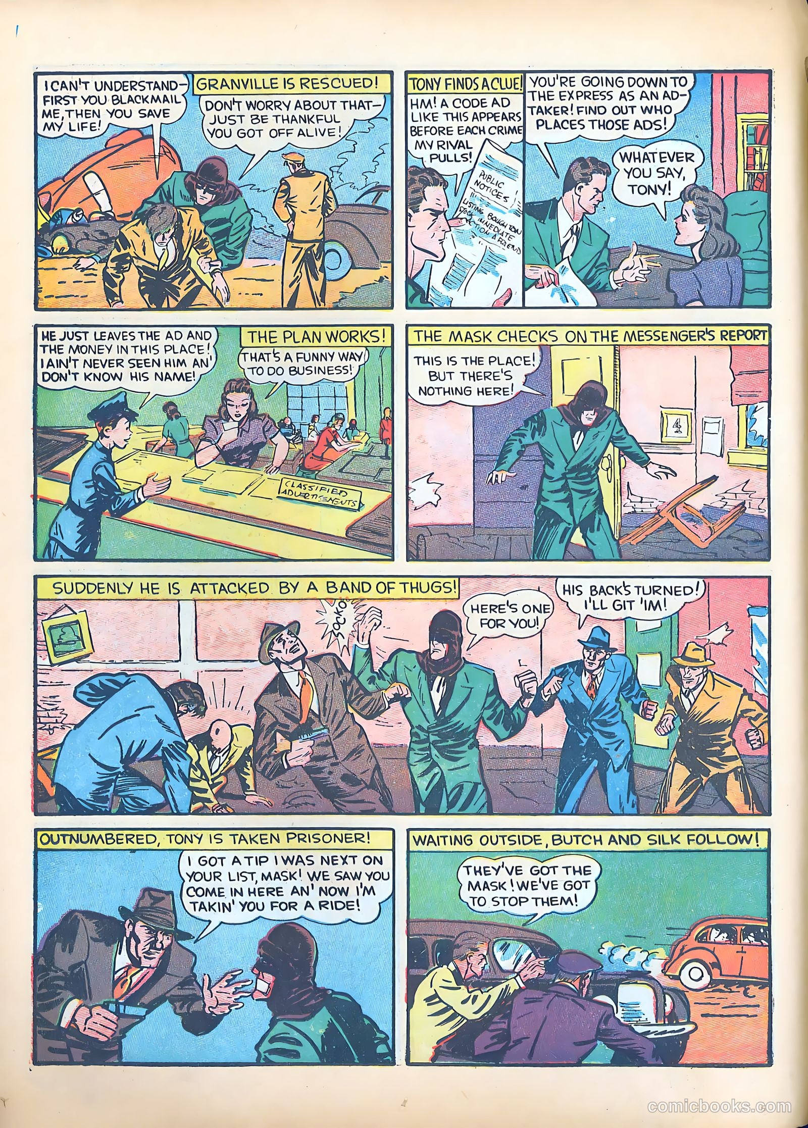 Exciting Comics #4 (1940) — page 25 of 69