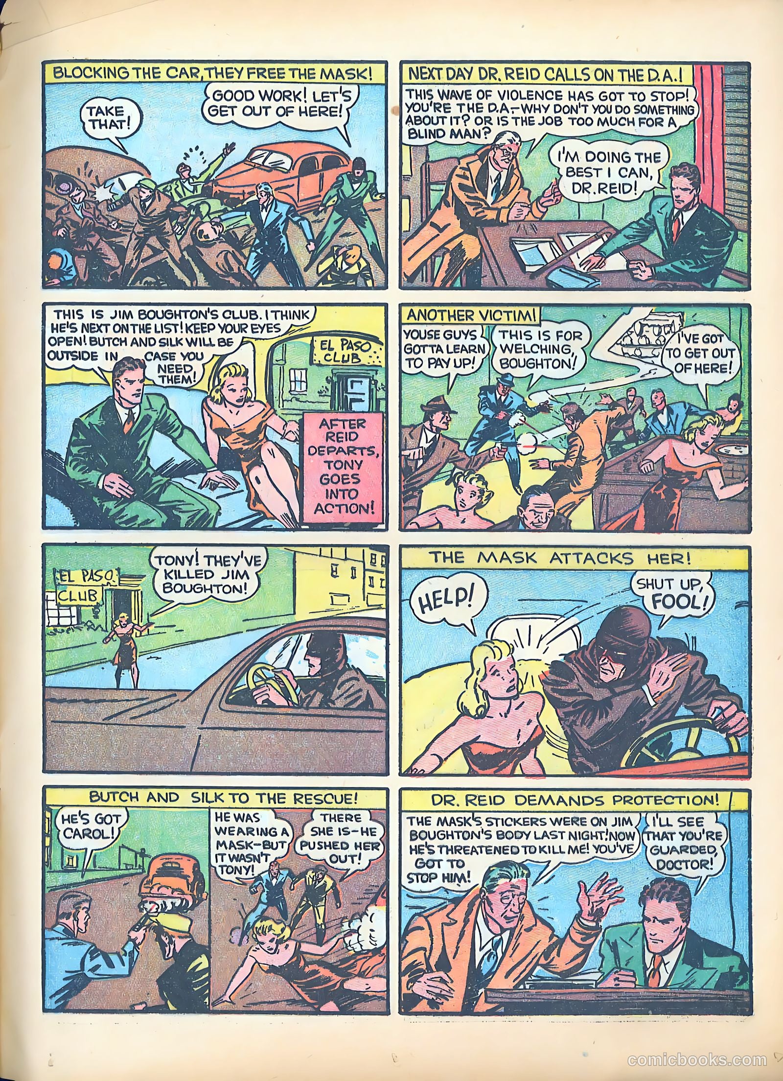Exciting Comics #4 (1940) — page 26 of 69