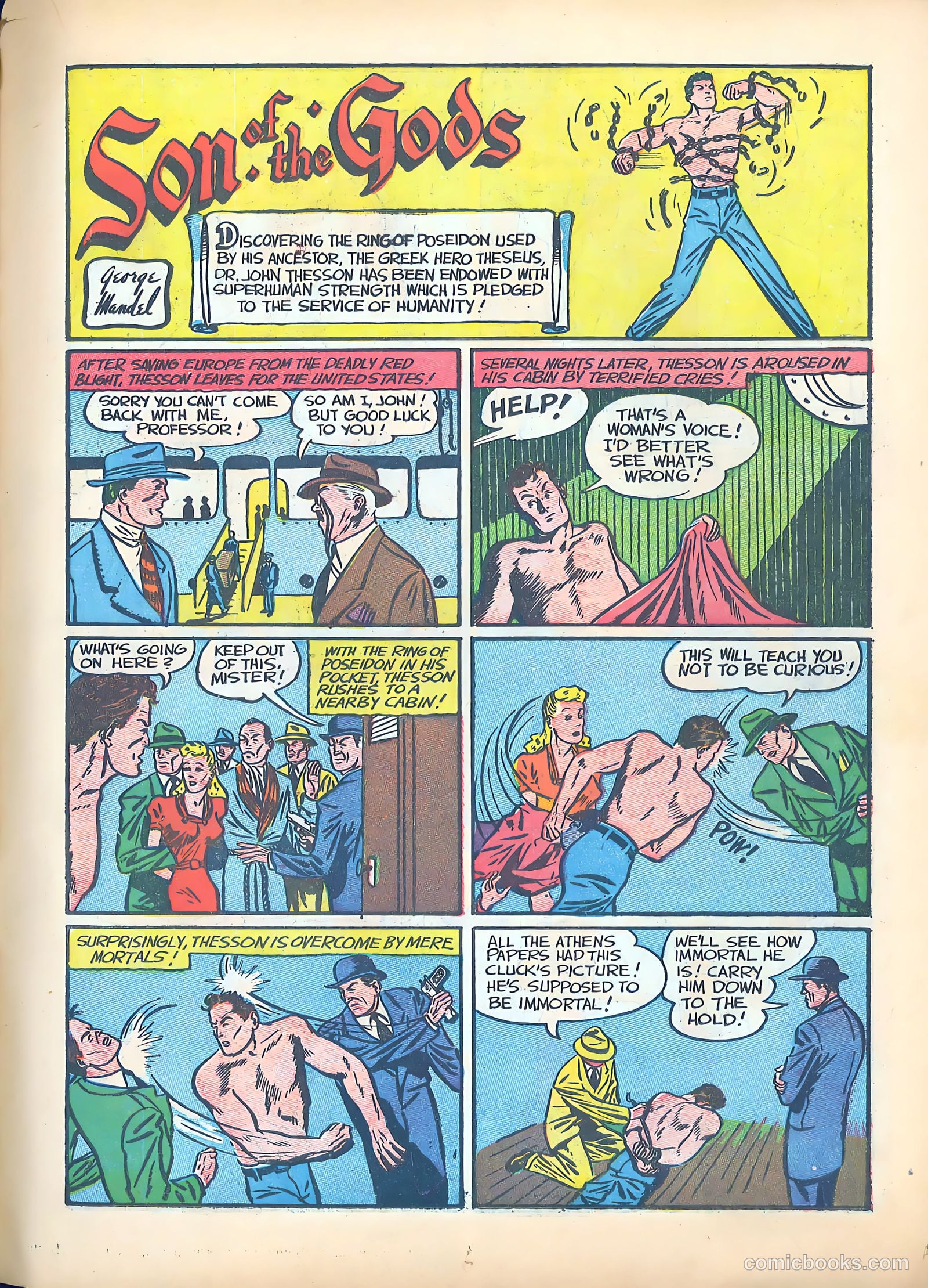Exciting Comics #4 (1940) — page 28 of 69