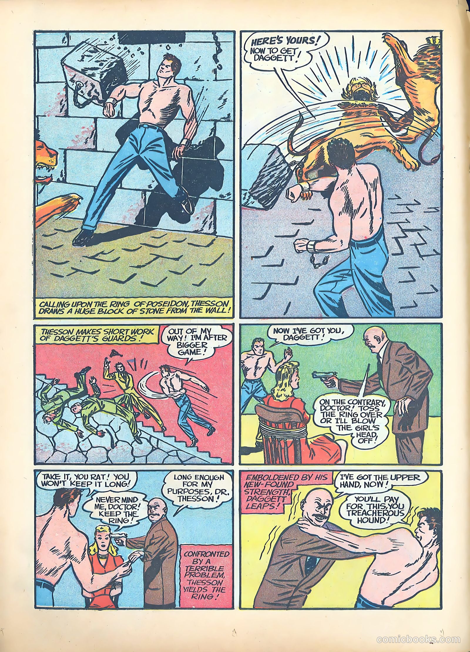 Exciting Comics #4 (1940) — page 33 of 69