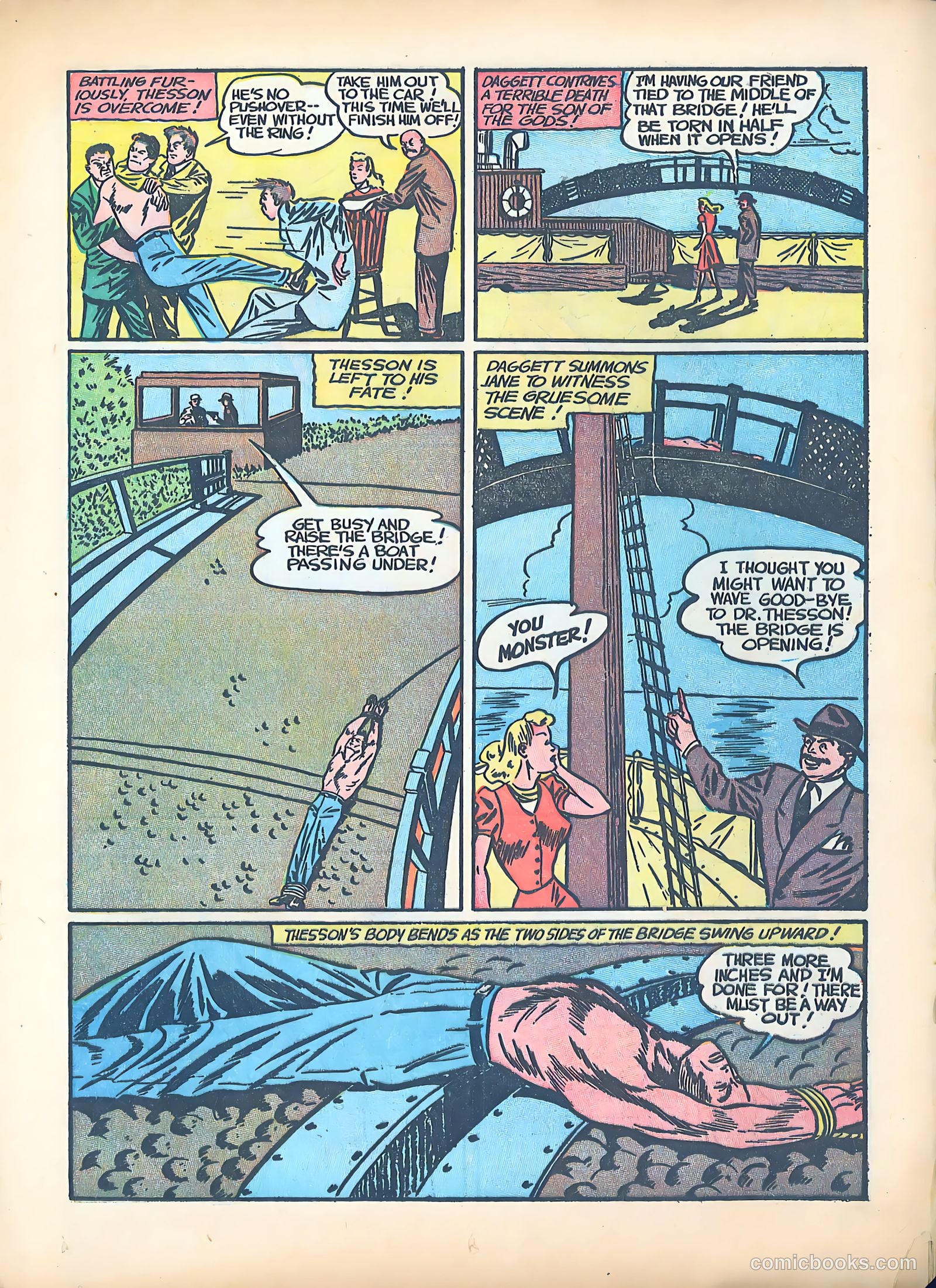 Exciting Comics #4 (1940) — page 34 of 69