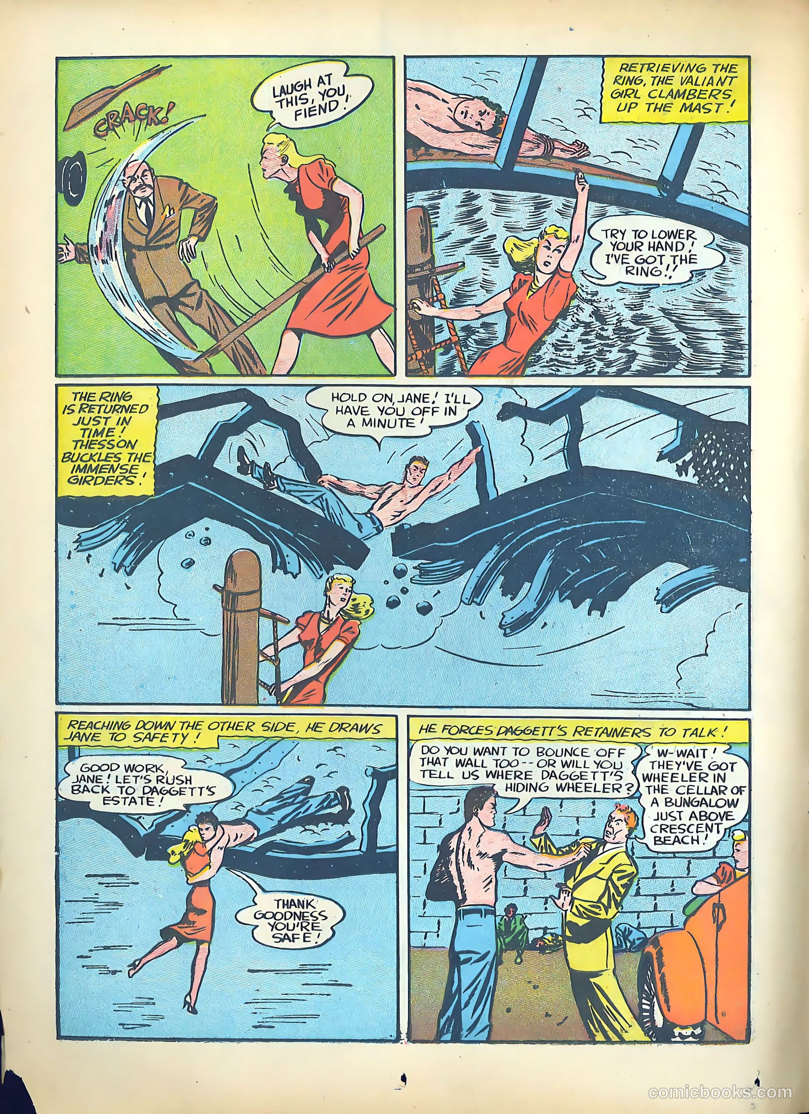Exciting Comics #4 (1940) — page 35 of 69