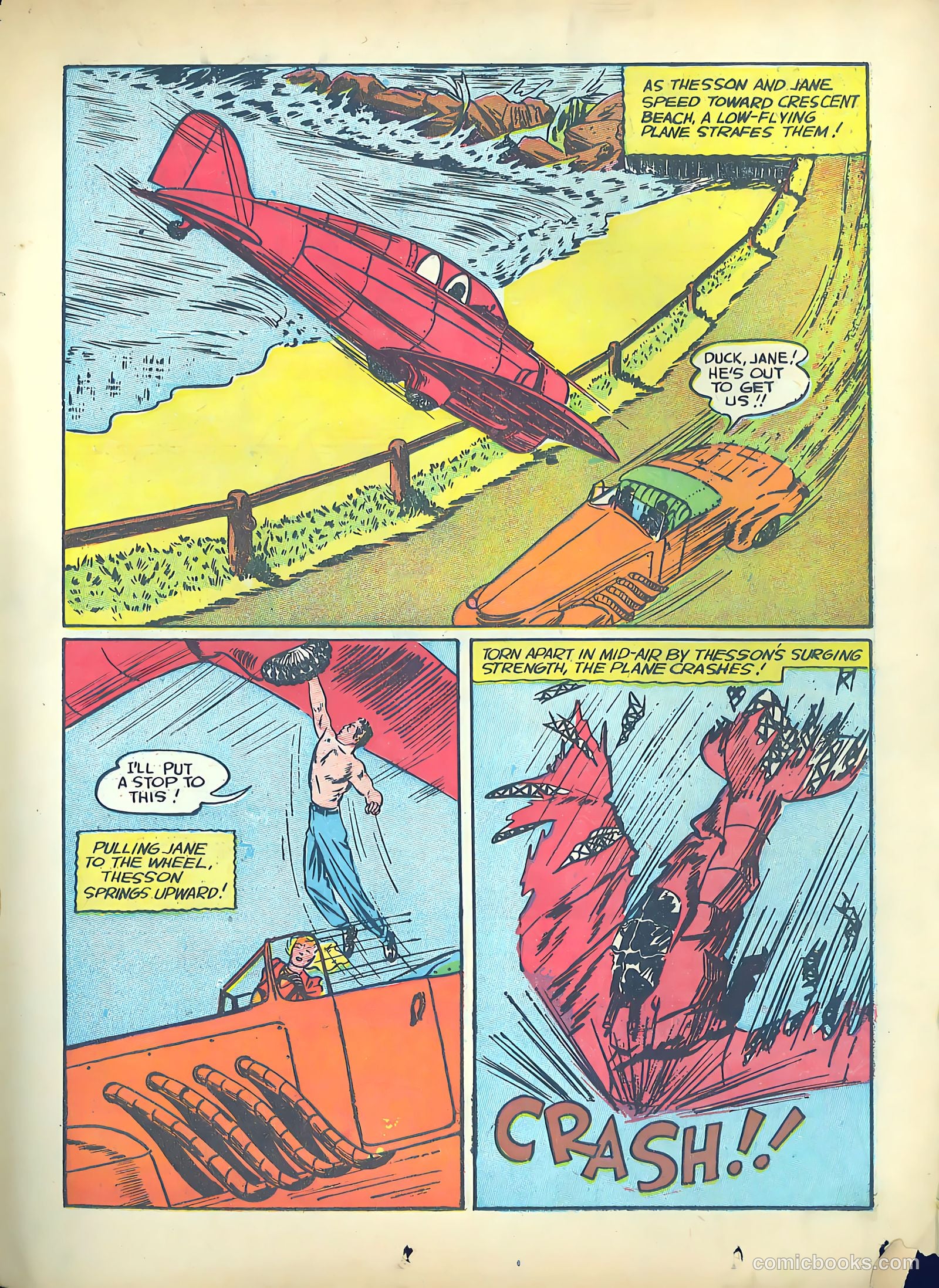 Exciting Comics #4 (1940) — page 36 of 69