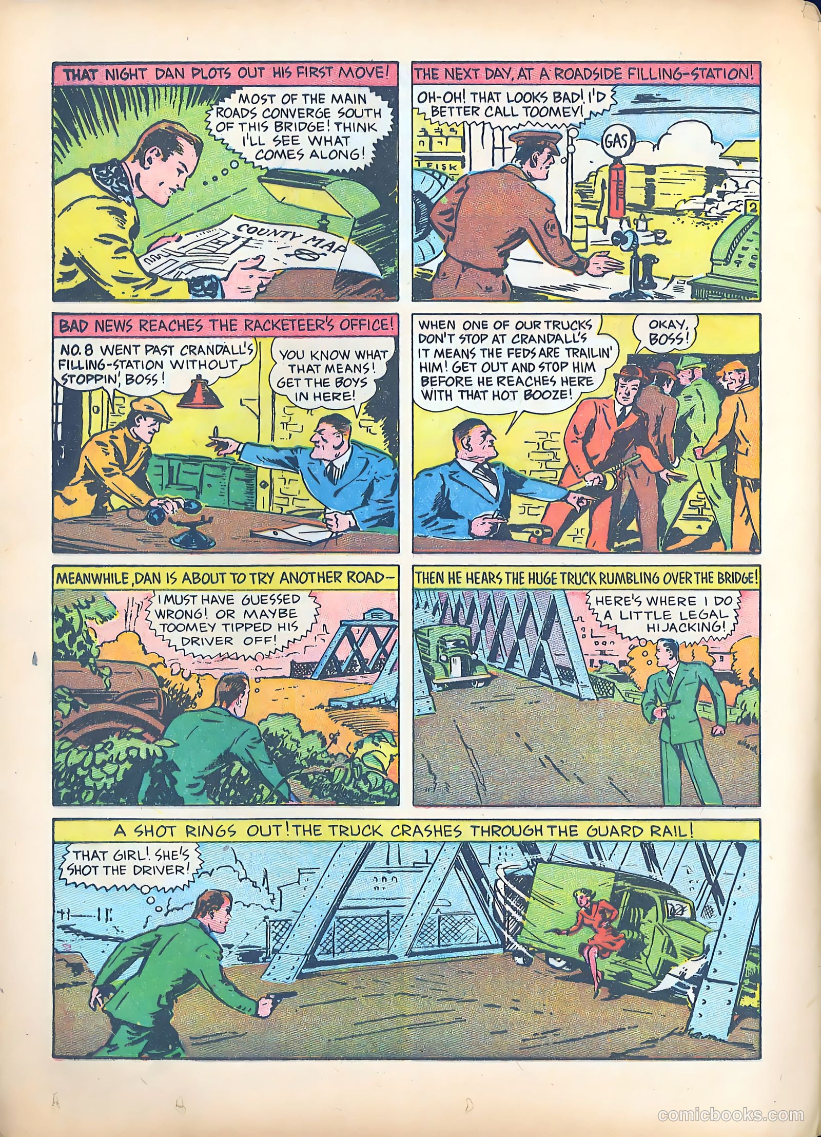 Exciting Comics #4 (1940) — page 39 of 69