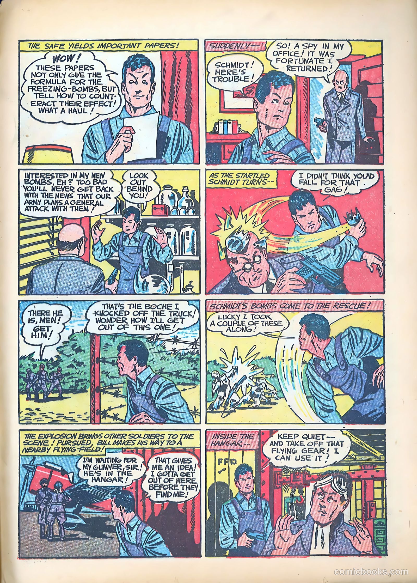 Exciting Comics #4 (1940) — page 50 of 69