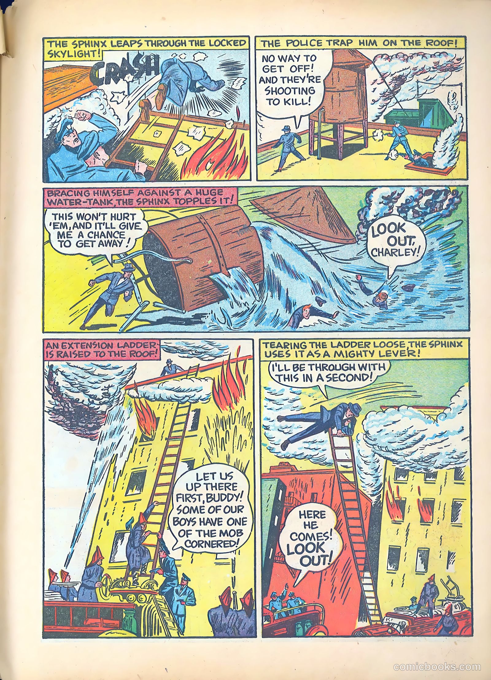 Exciting Comics #4 (1940) — page 54 of 69