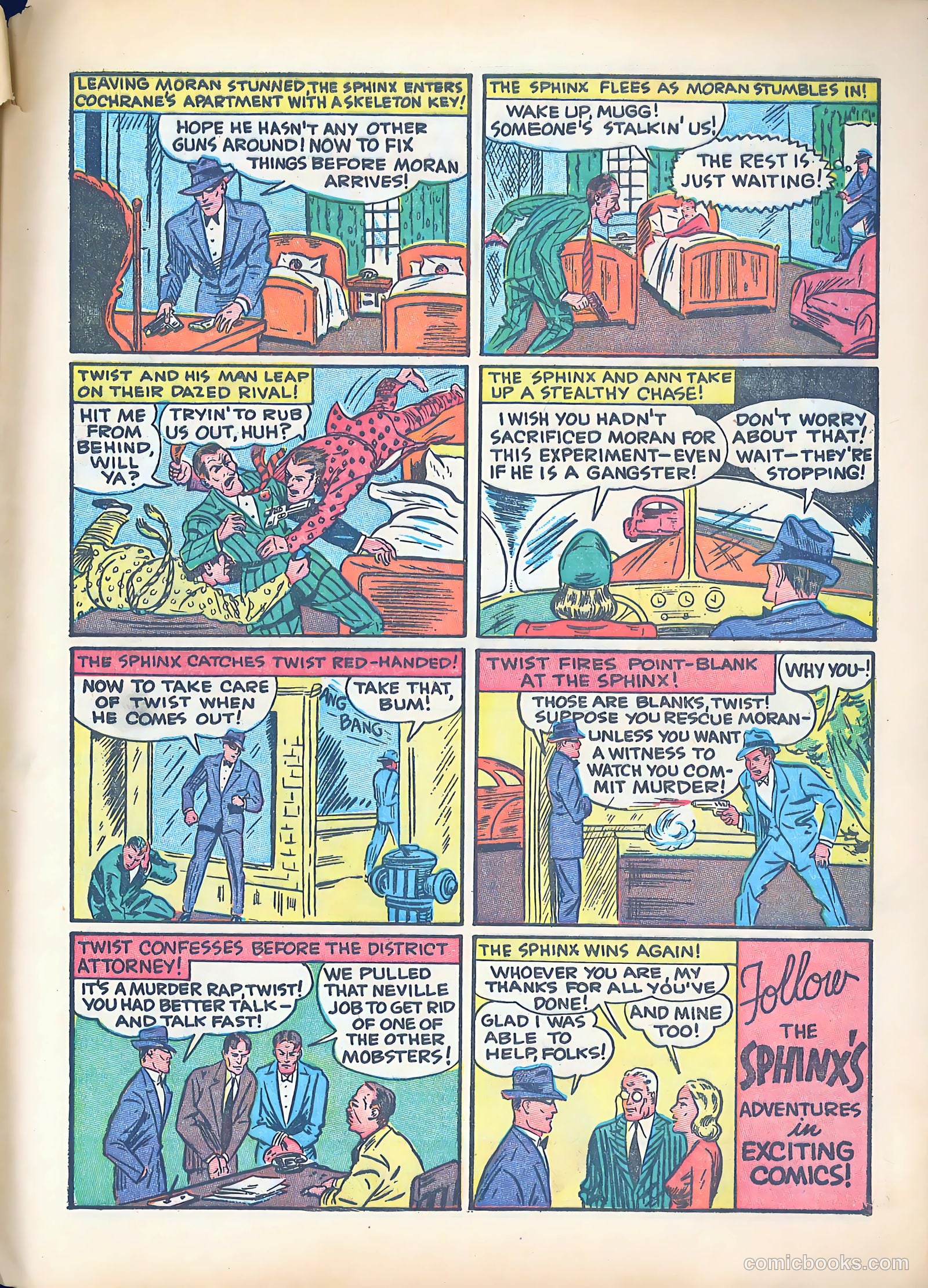 Exciting Comics #4 (1940) — page 58 of 69