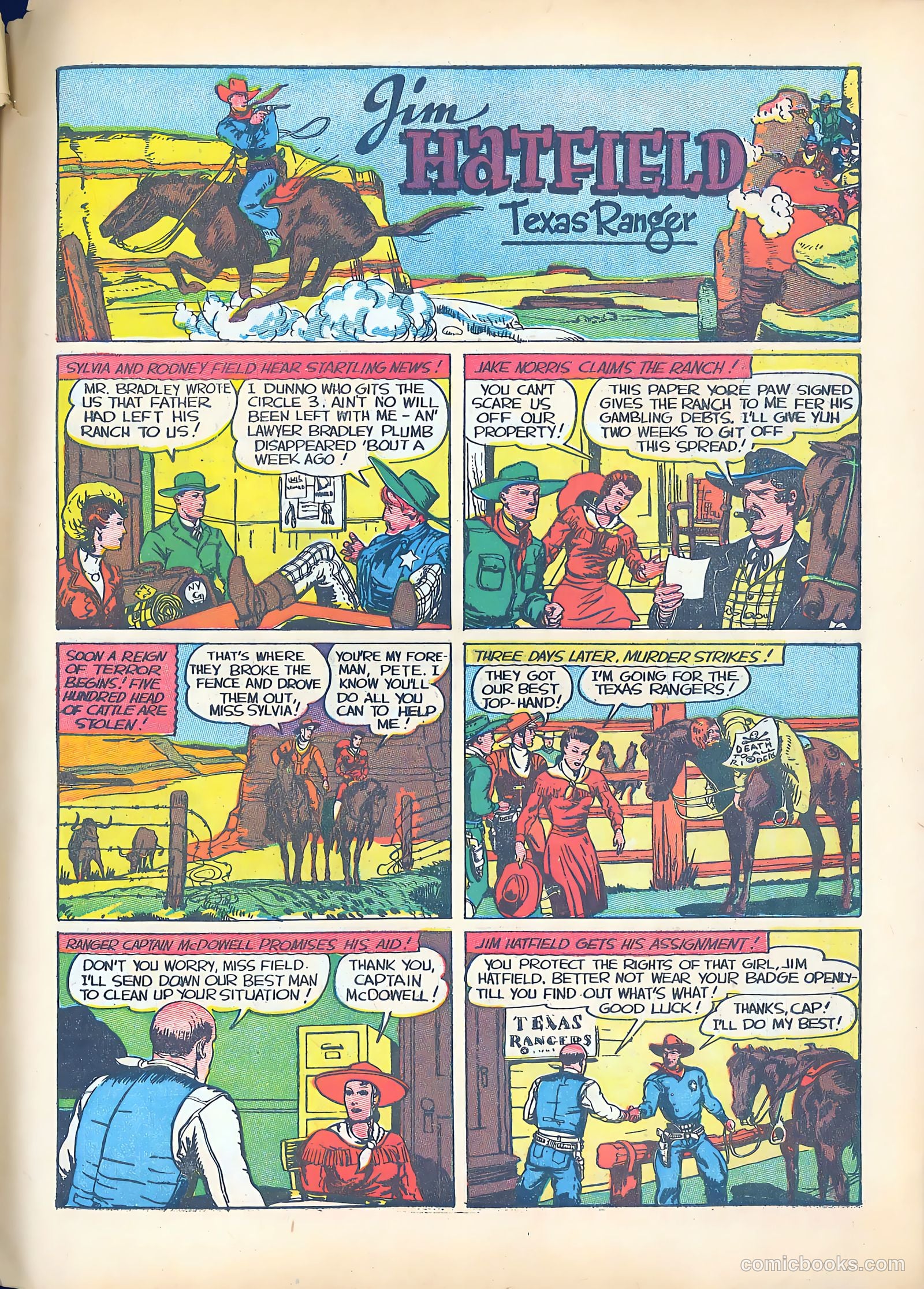 Exciting Comics #4 (1940) — page 60 of 69