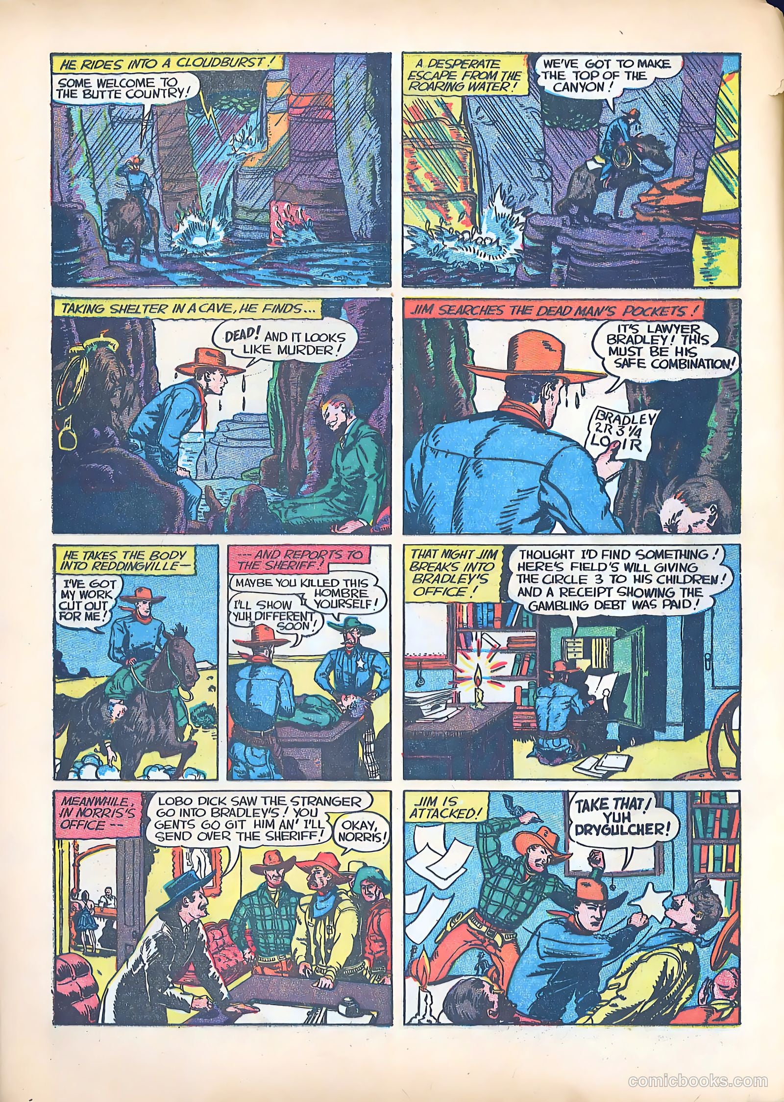 Exciting Comics #4 (1940) — page 61 of 69