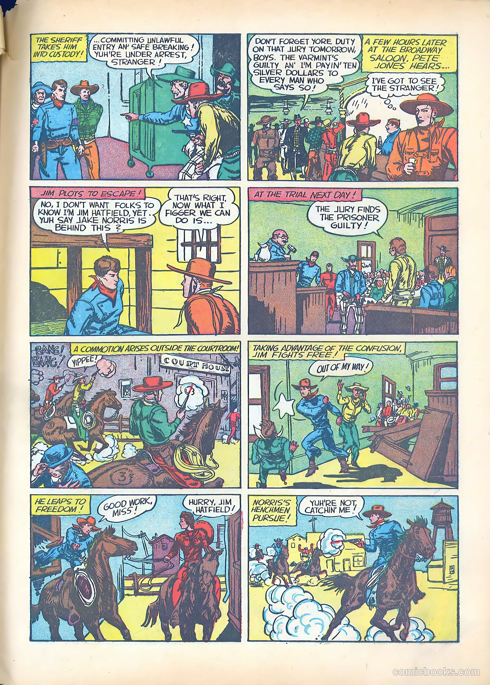 Exciting Comics #4 (1940) — page 62 of 69