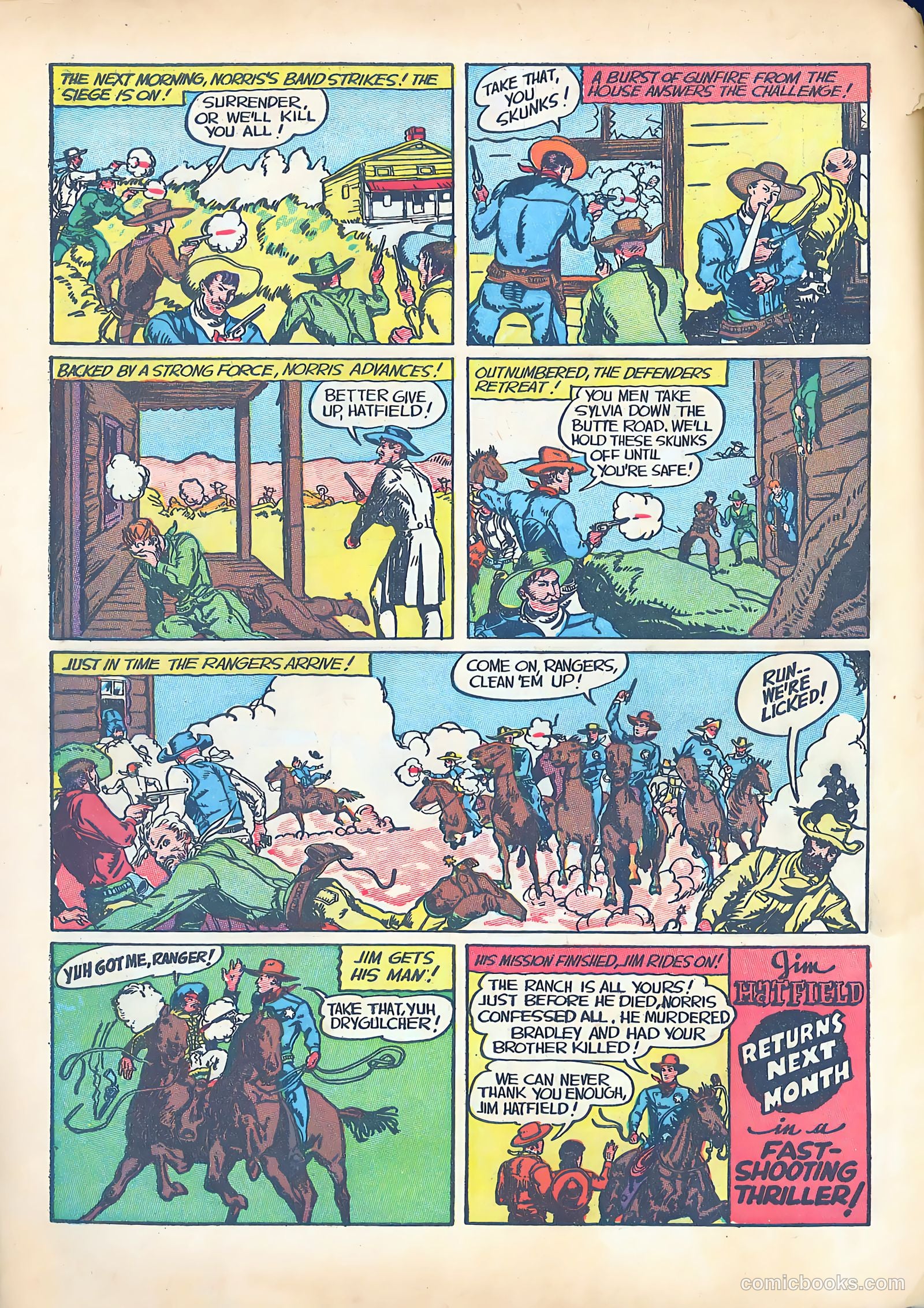 Exciting Comics #4 (1940) — page 65 of 69