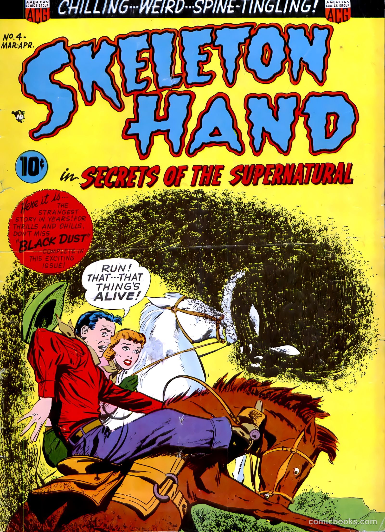 Skeleton Hand #4 cover