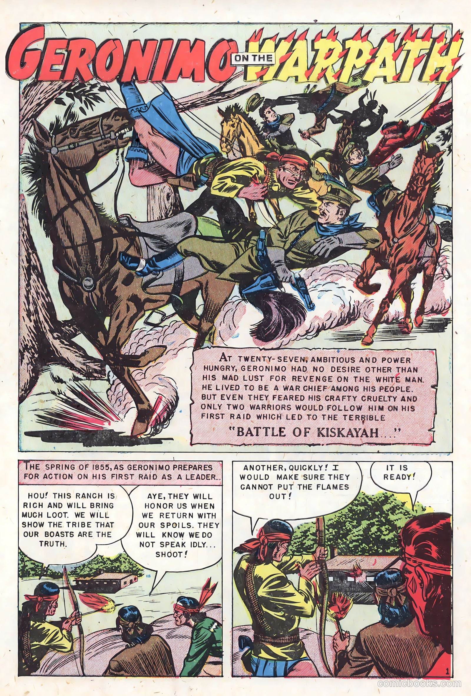 Geronimo 2 - On The Warpath #1 — page 3 of 37