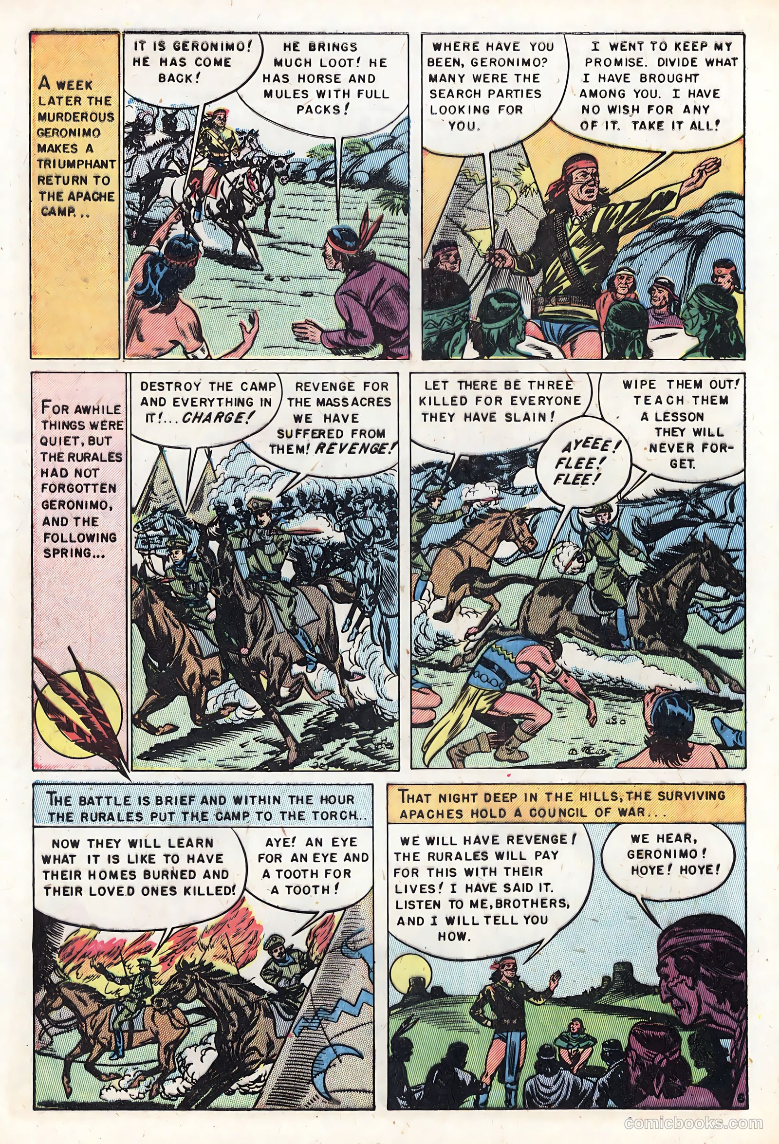 Geronimo 2 - On The Warpath #1 — page 8 of 37