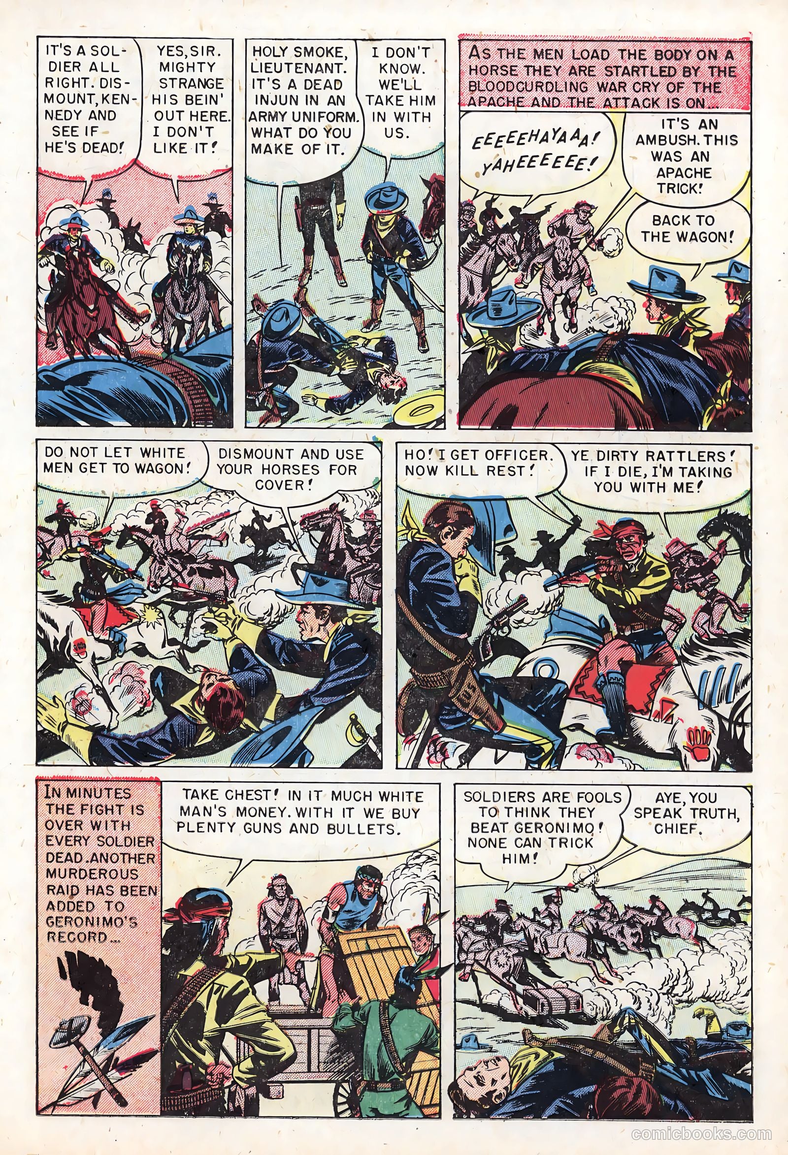 Geronimo 2 - On The Warpath #1 — page 11 of 37