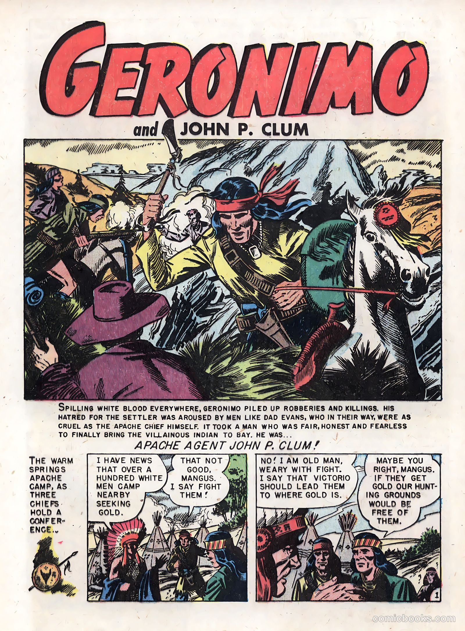 Geronimo 2 - On The Warpath #1 — page 17 of 37
