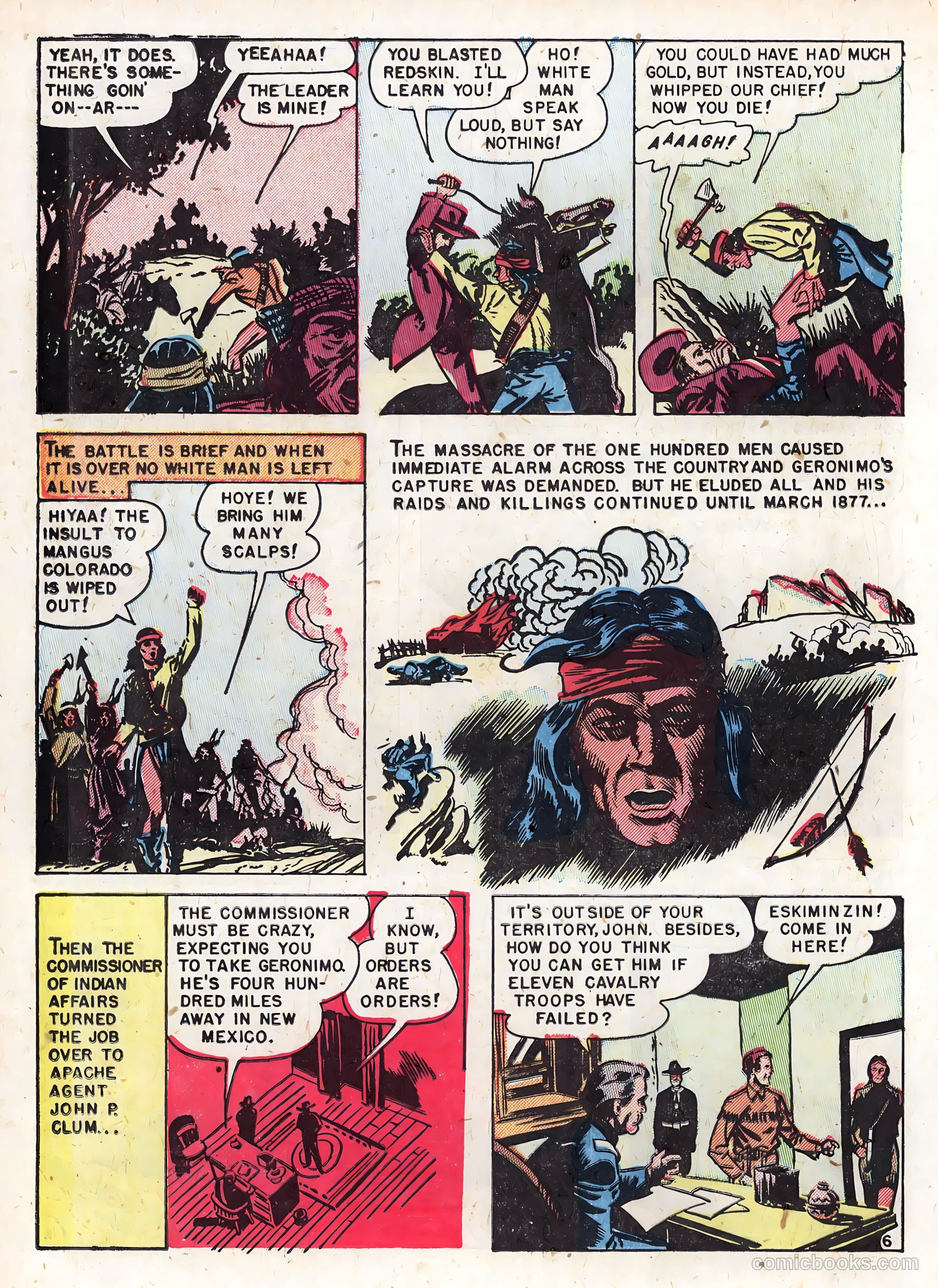 Geronimo 2 - On The Warpath #1 — page 22 of 37